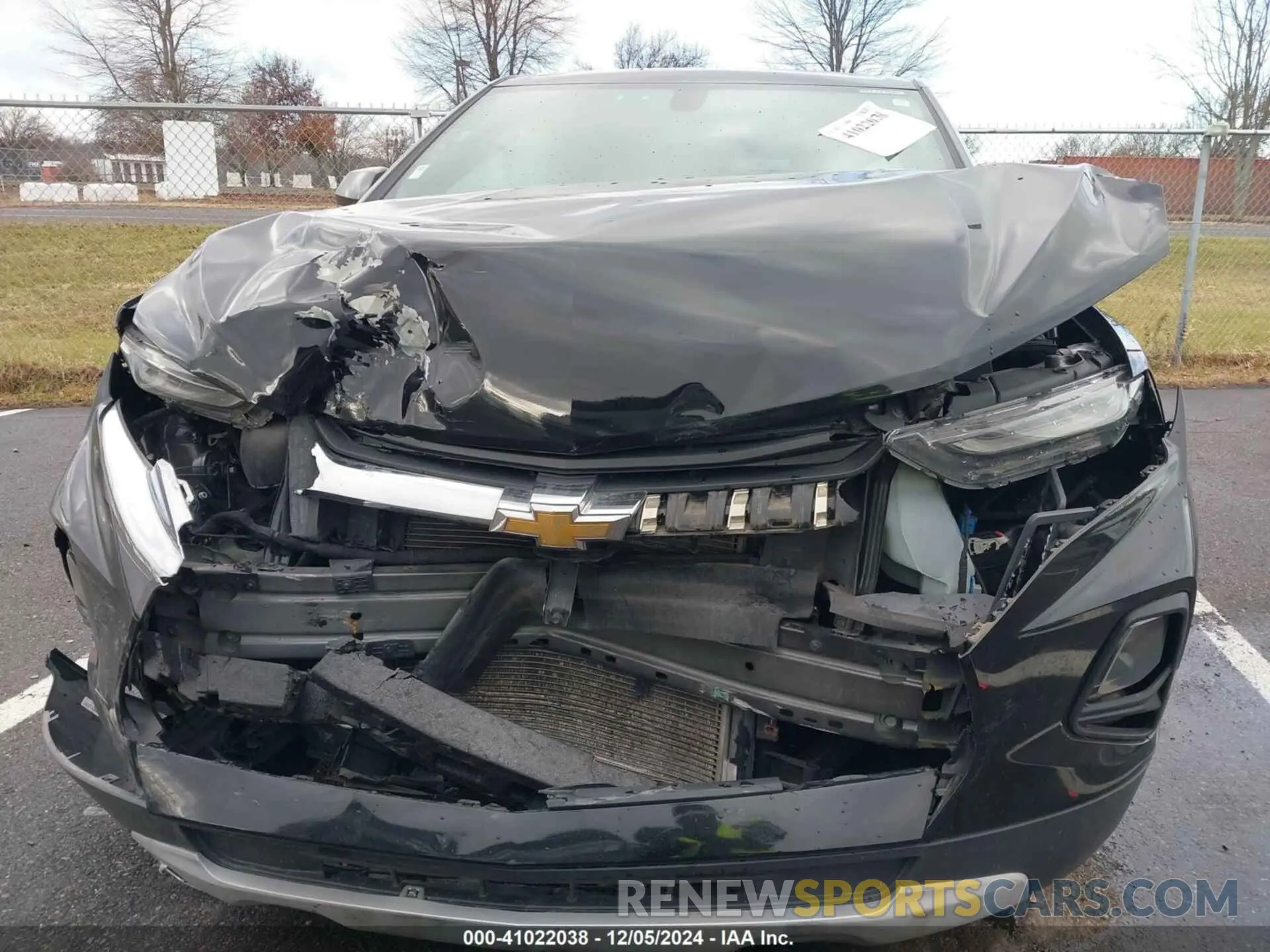 12 Photograph of a damaged car 3GNKBCRS5LS583789 CHEVROLET BLAZER 2020
