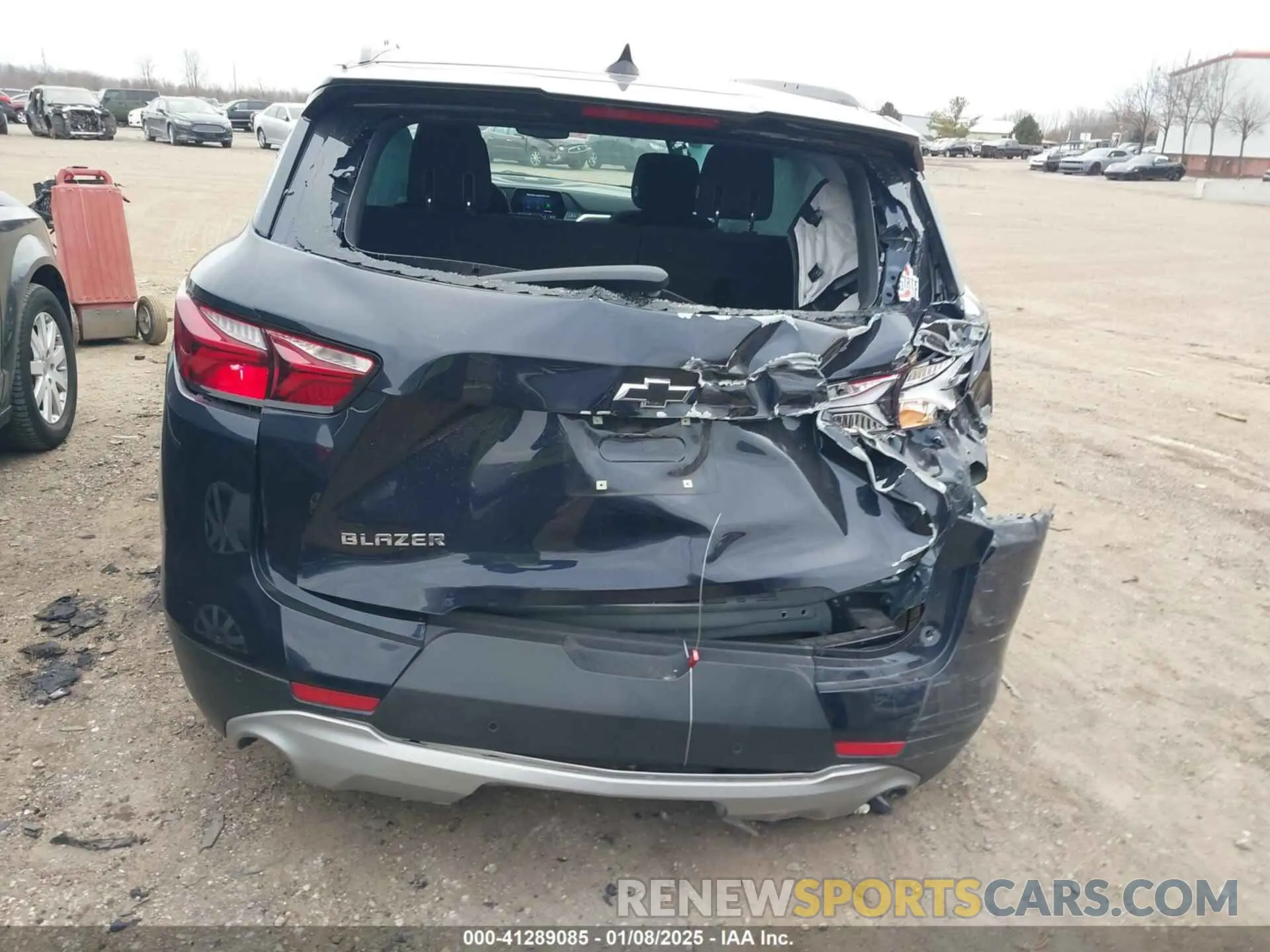 16 Photograph of a damaged car 3GNKBCRS6LS598916 CHEVROLET BLAZER 2020