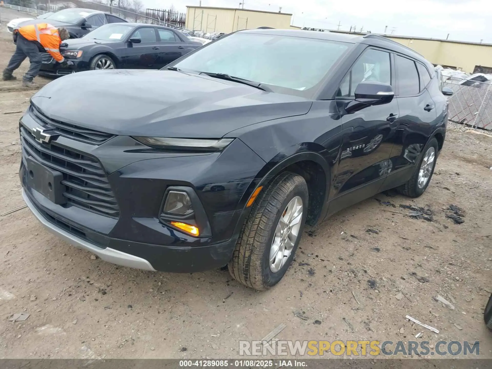 2 Photograph of a damaged car 3GNKBCRS6LS598916 CHEVROLET BLAZER 2020