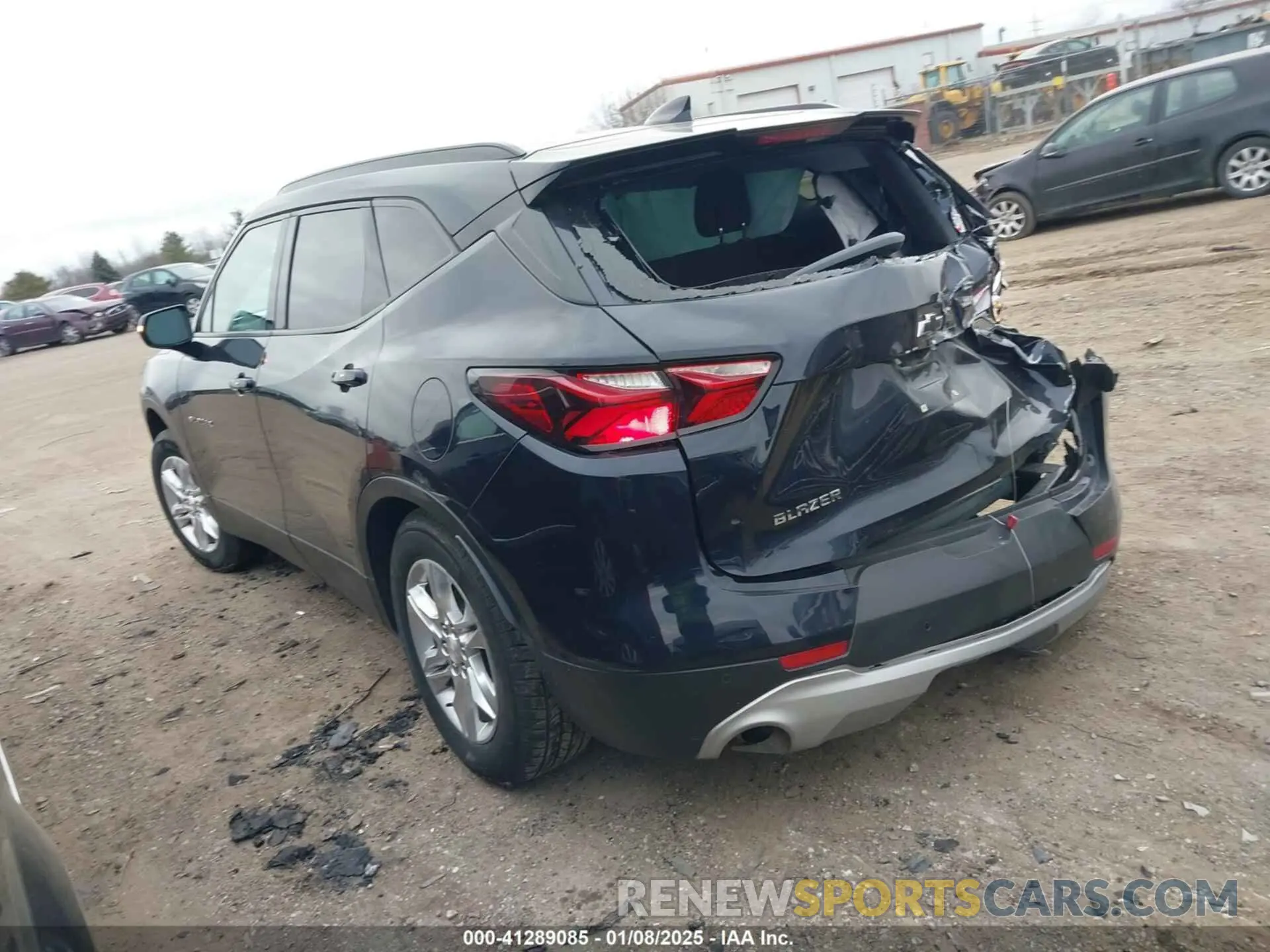 3 Photograph of a damaged car 3GNKBCRS6LS598916 CHEVROLET BLAZER 2020