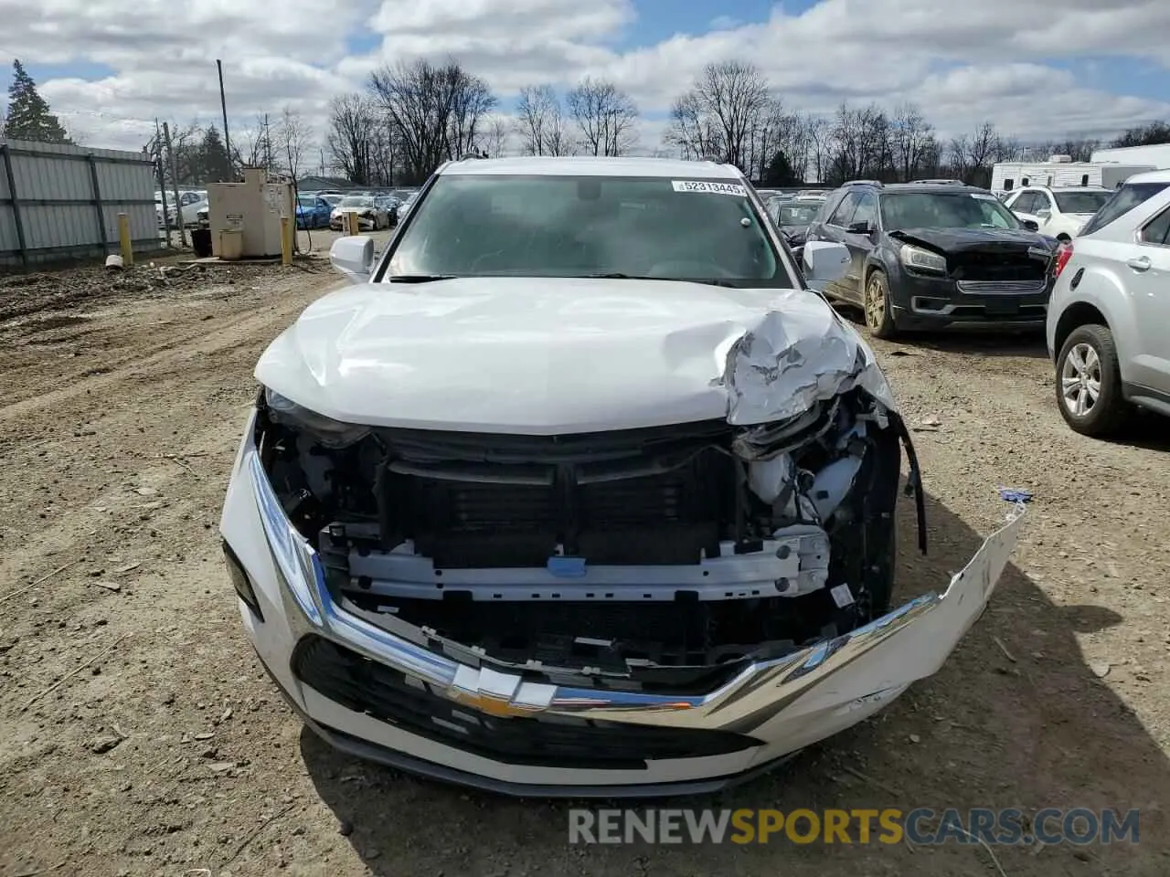 5 Photograph of a damaged car 3GNKBCRS7LS677883 CHEVROLET BLAZER 2020