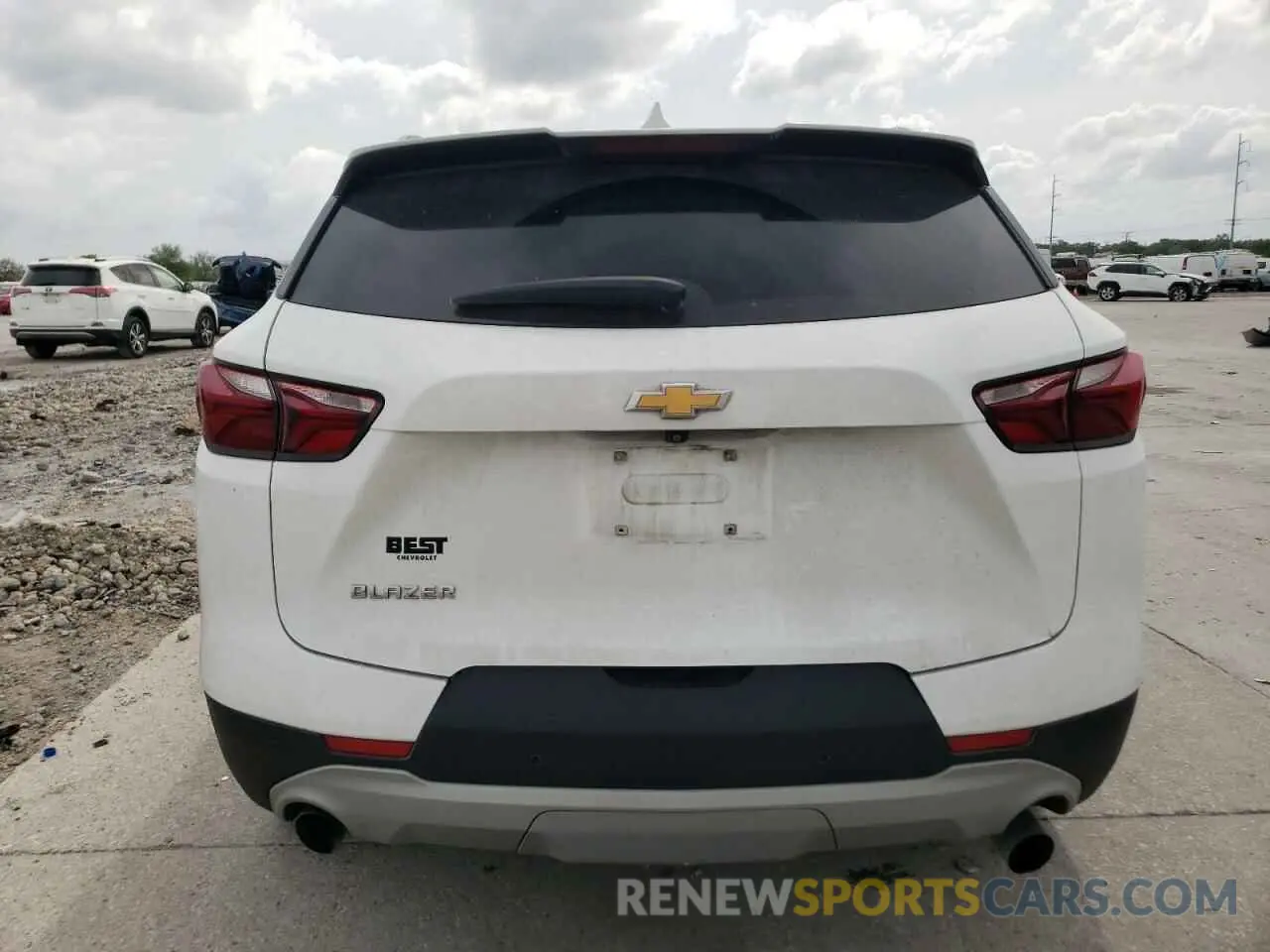 6 Photograph of a damaged car 3GNKBCRSXLS550447 CHEVROLET BLAZER 2020