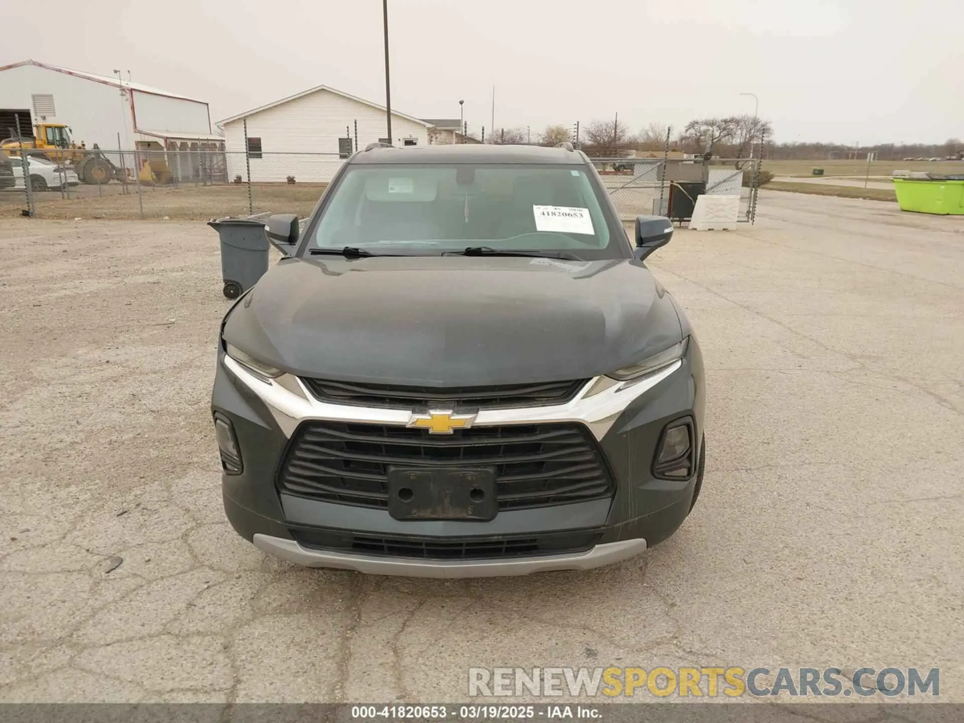 13 Photograph of a damaged car 3GNKBCRSXLS588597 CHEVROLET BLAZER 2020