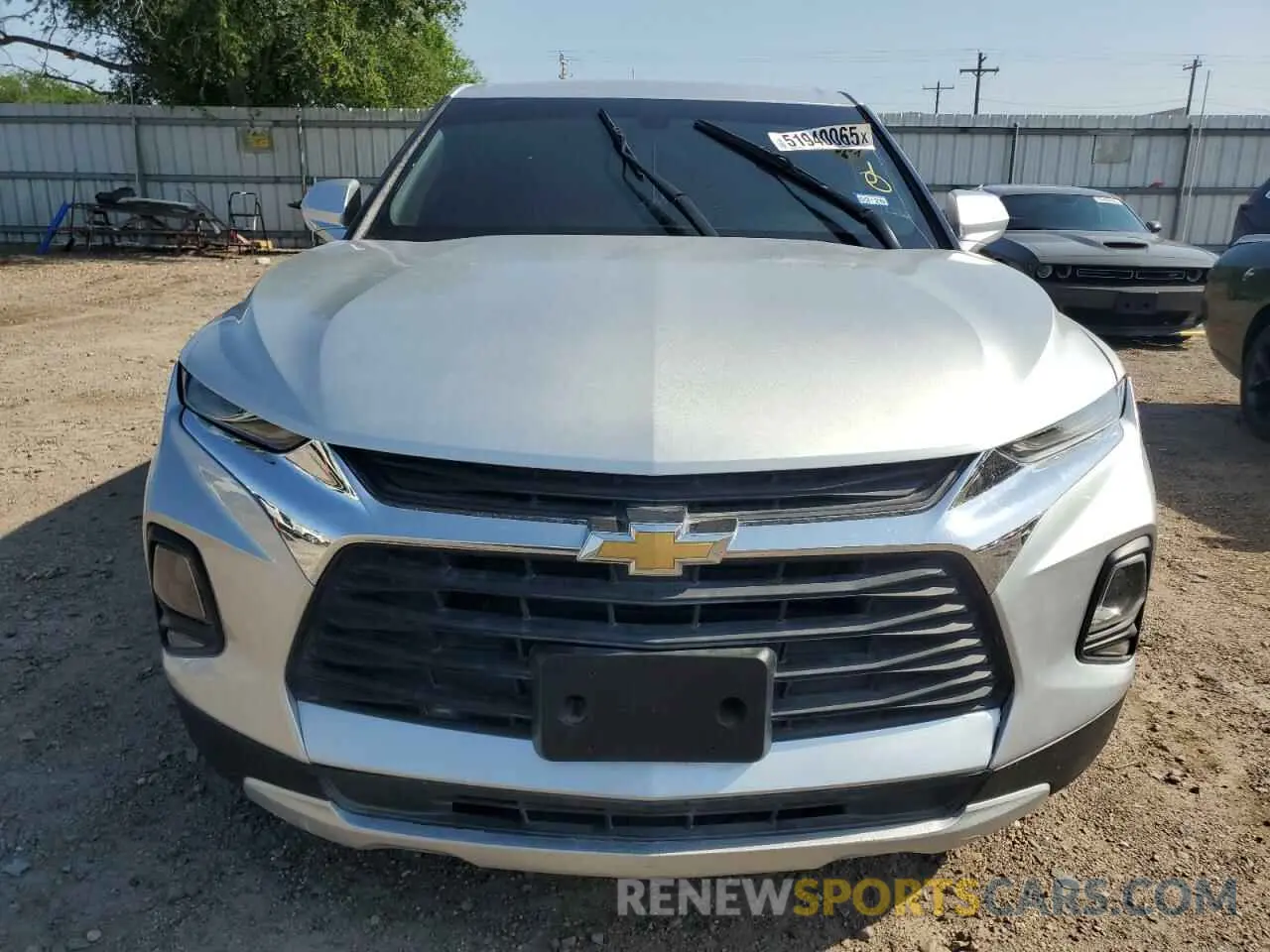 5 Photograph of a damaged car 3GNKBCRSXLS593458 CHEVROLET BLAZER 2020