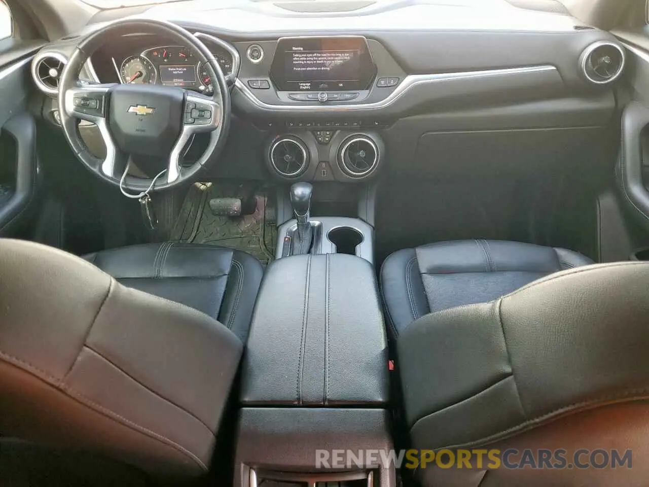 8 Photograph of a damaged car 3GNKBDR46LS665005 CHEVROLET BLAZER 2020