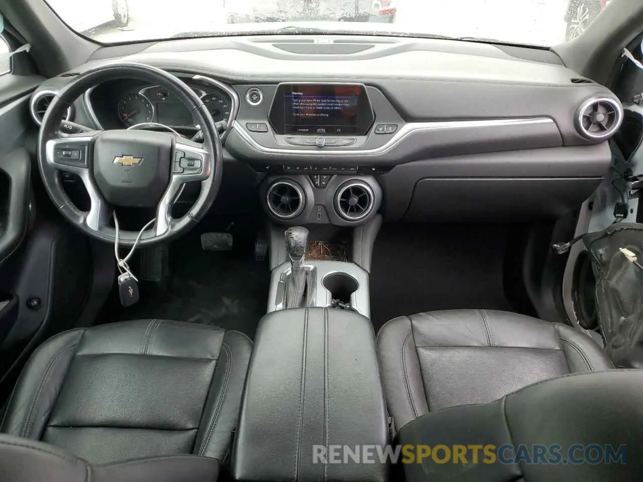 8 Photograph of a damaged car 3GNKBDRS0LS646514 CHEVROLET BLAZER 2020