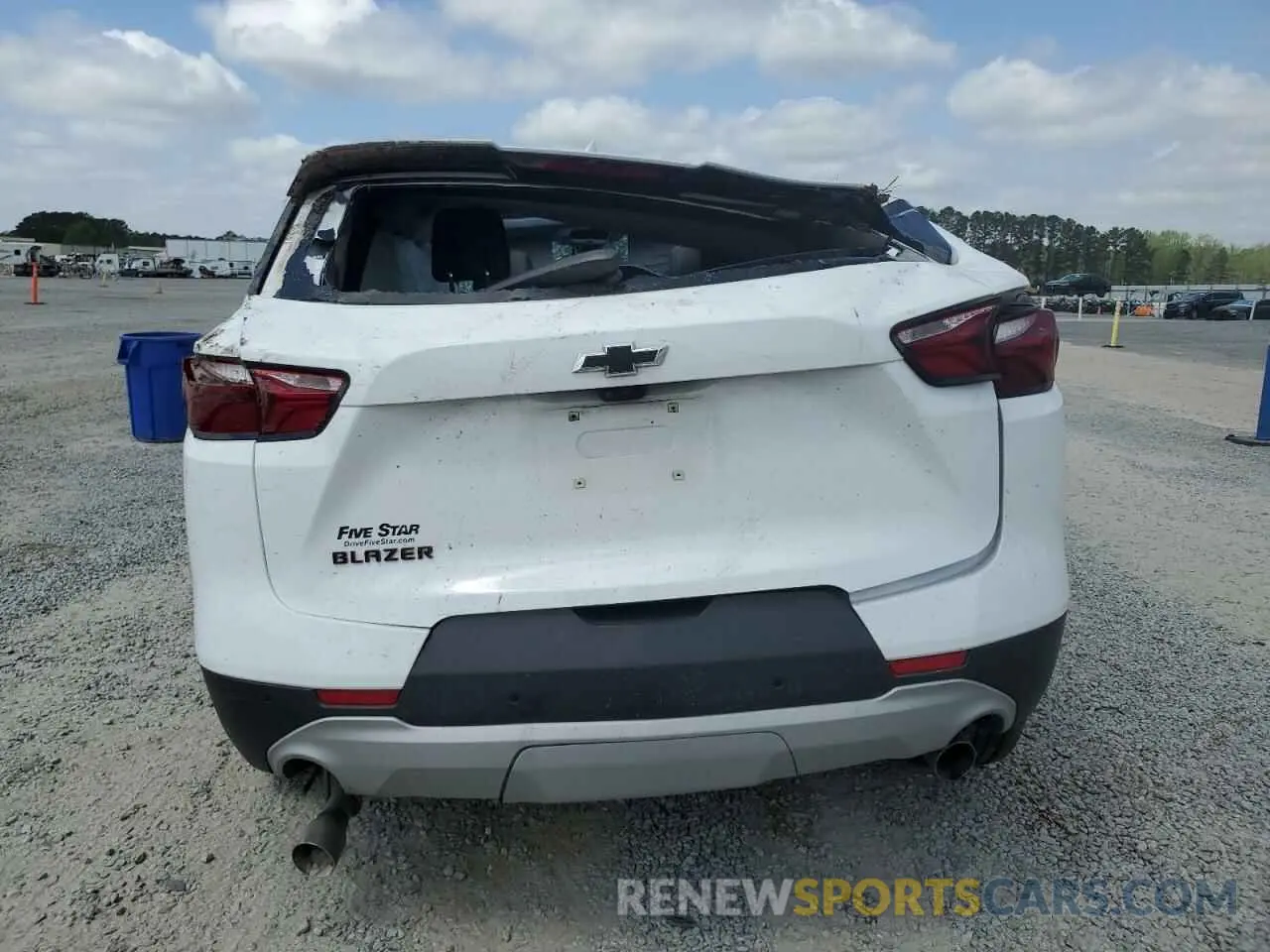 6 Photograph of a damaged car 3GNKBDRS1LS720698 CHEVROLET BLAZER 2020