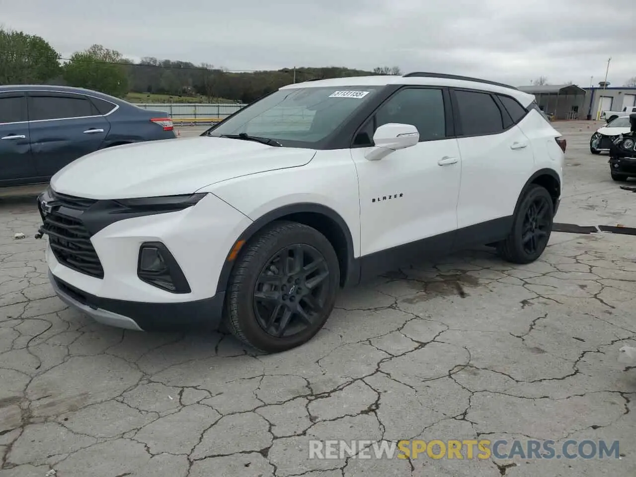 1 Photograph of a damaged car 3GNKBDRS2LS608427 CHEVROLET BLAZER 2020