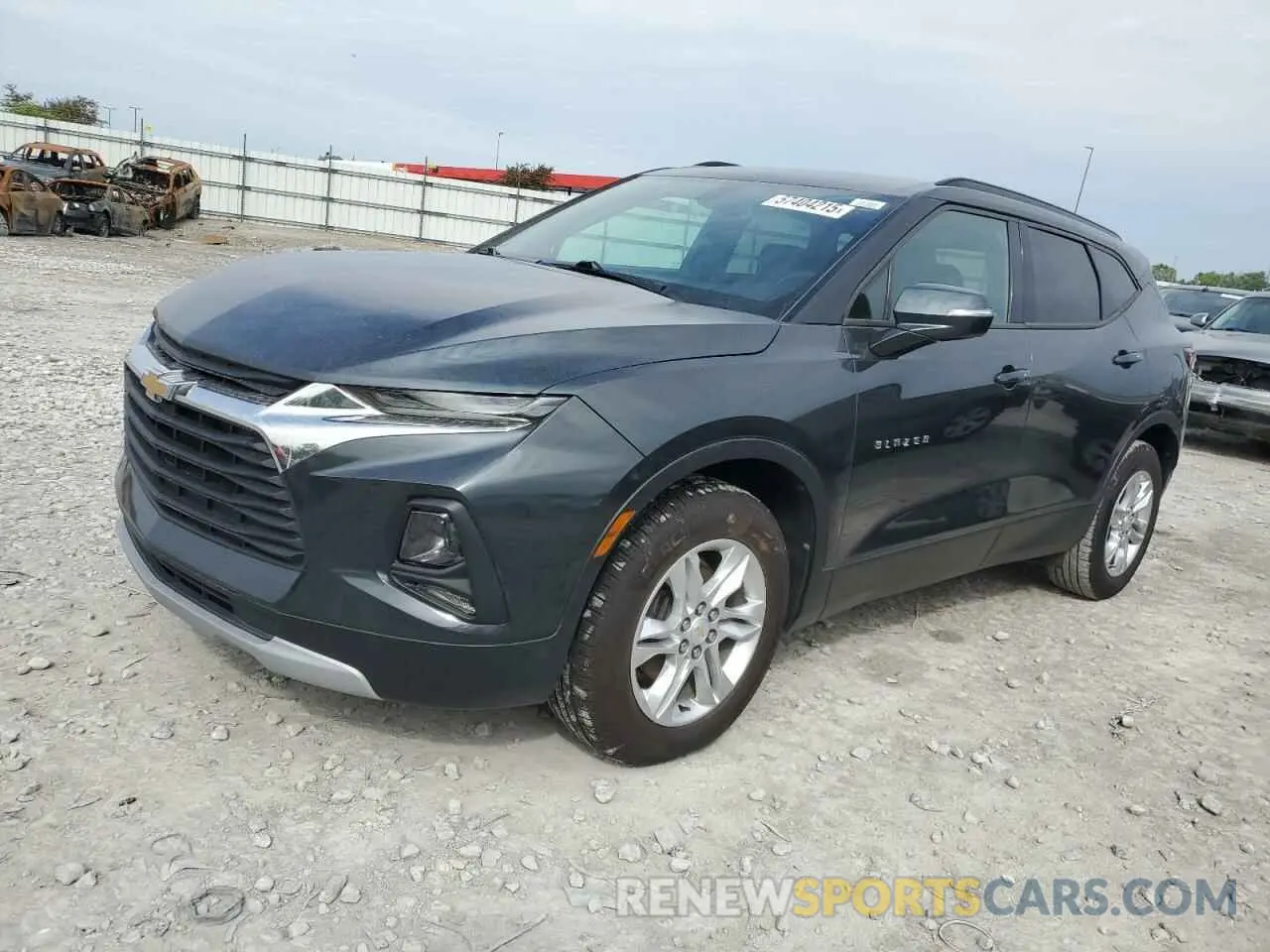 1 Photograph of a damaged car 3GNKBDRS6LS559331 CHEVROLET BLAZER 2020