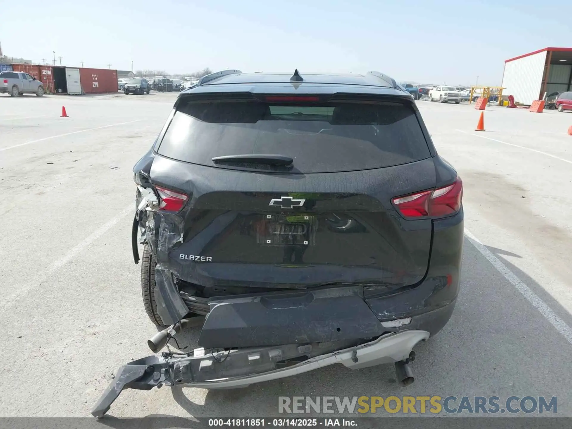 16 Photograph of a damaged car 3GNKBDRS8LS671323 CHEVROLET BLAZER 2020
