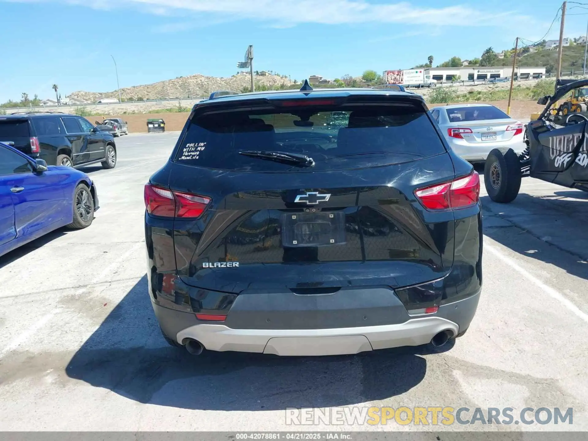 16 Photograph of a damaged car 3GNKBDRSXLS563480 CHEVROLET BLAZER 2020