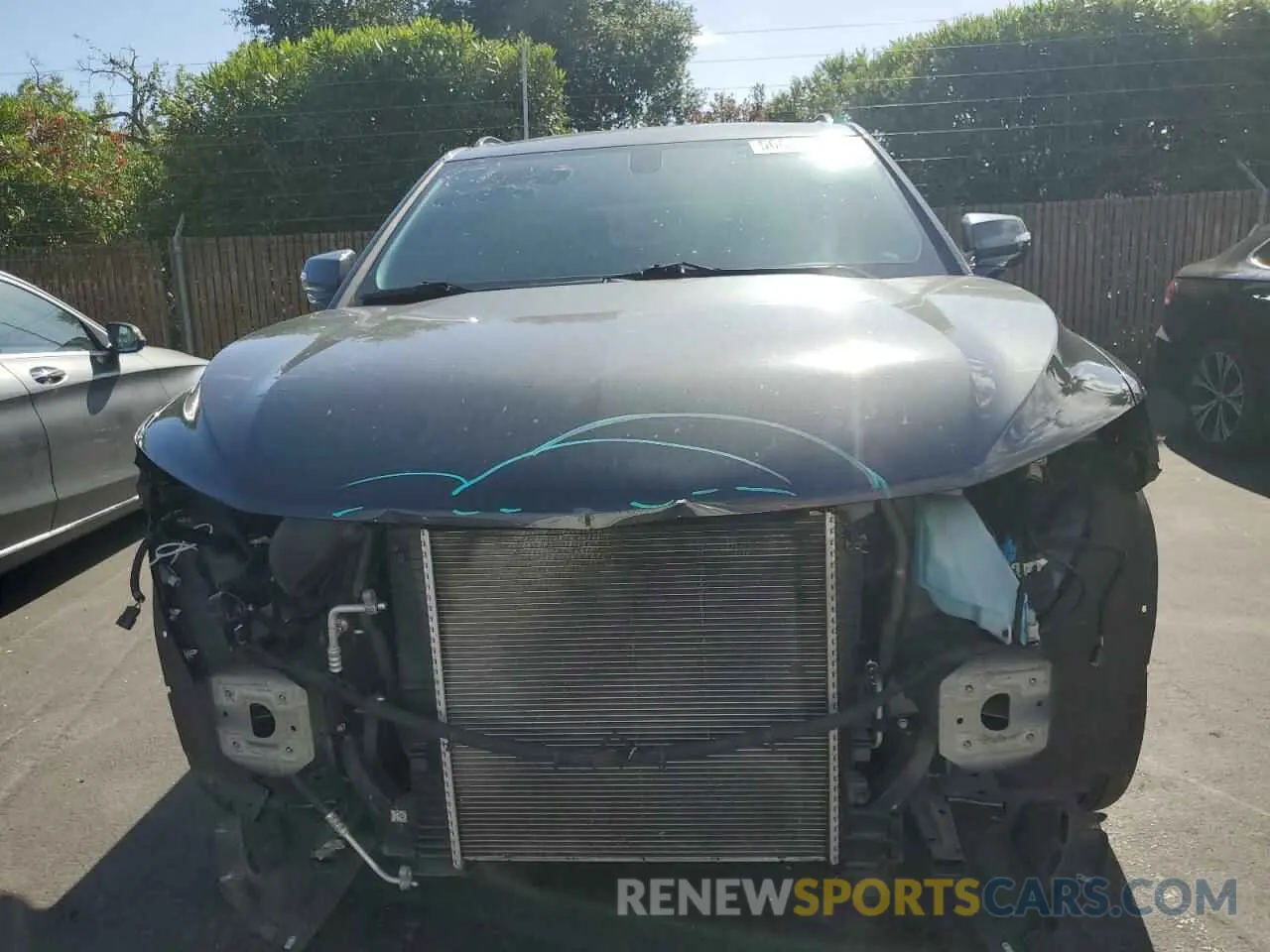 5 Photograph of a damaged car 3GNKBERS0LS639987 CHEVROLET BLAZER 2020