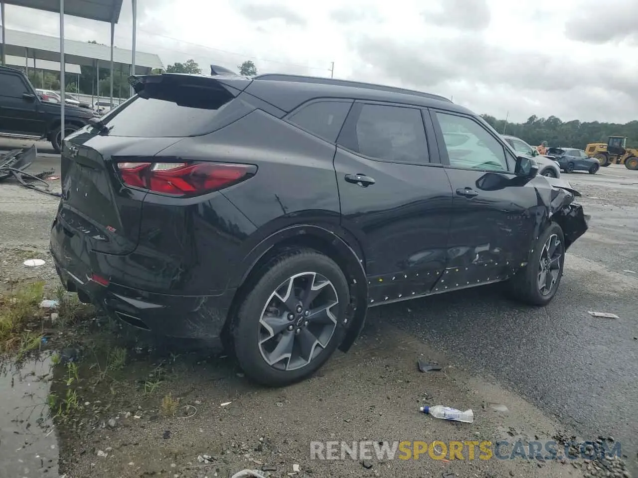 3 Photograph of a damaged car 3GNKBERS2LS590940 CHEVROLET BLAZER 2020