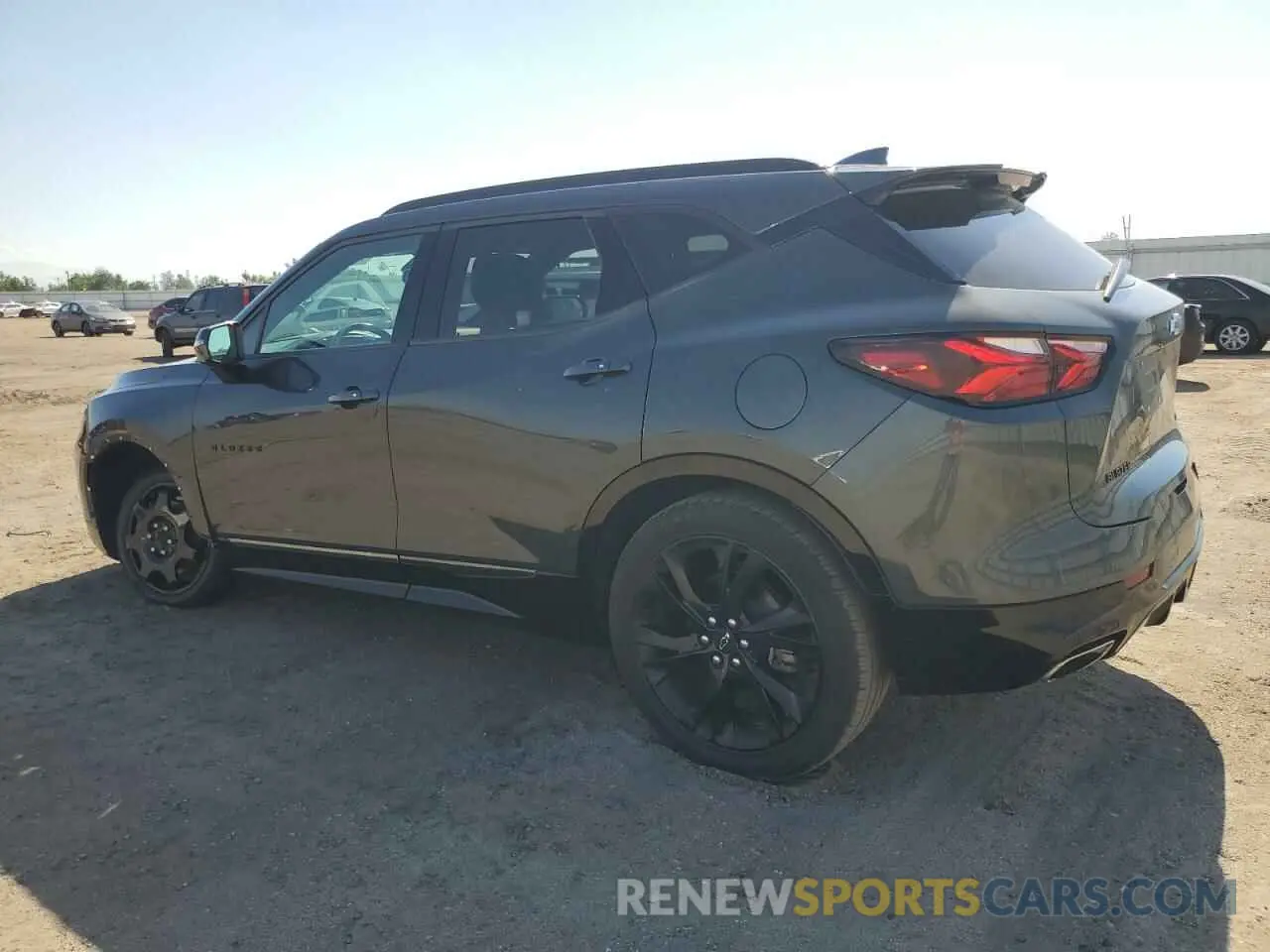 2 Photograph of a damaged car 3GNKBERS2LS650070 CHEVROLET BLAZER 2020