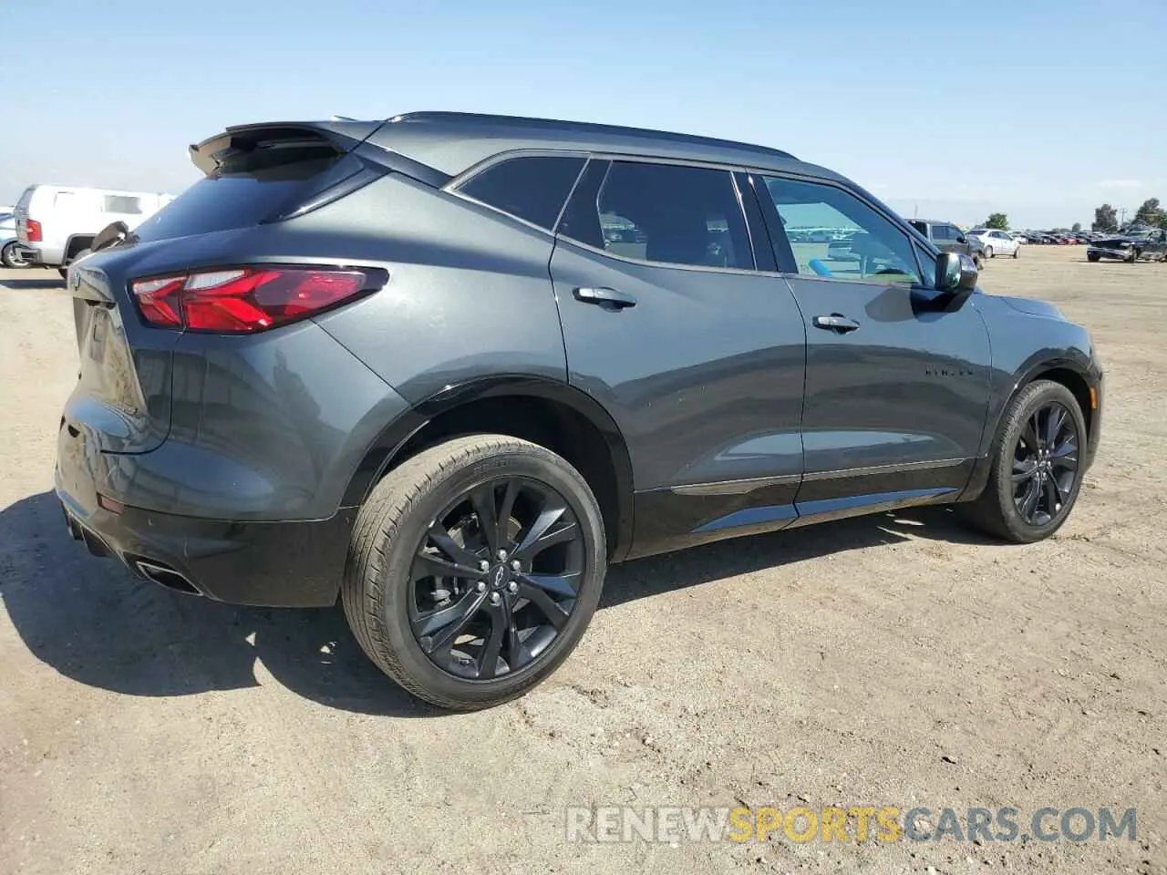 3 Photograph of a damaged car 3GNKBERS2LS650070 CHEVROLET BLAZER 2020