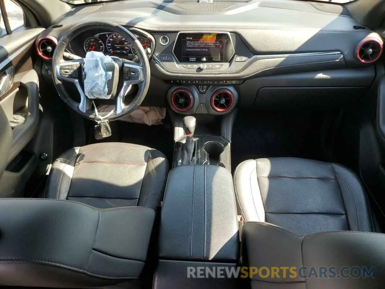 8 Photograph of a damaged car 3GNKBERS2LS650070 CHEVROLET BLAZER 2020