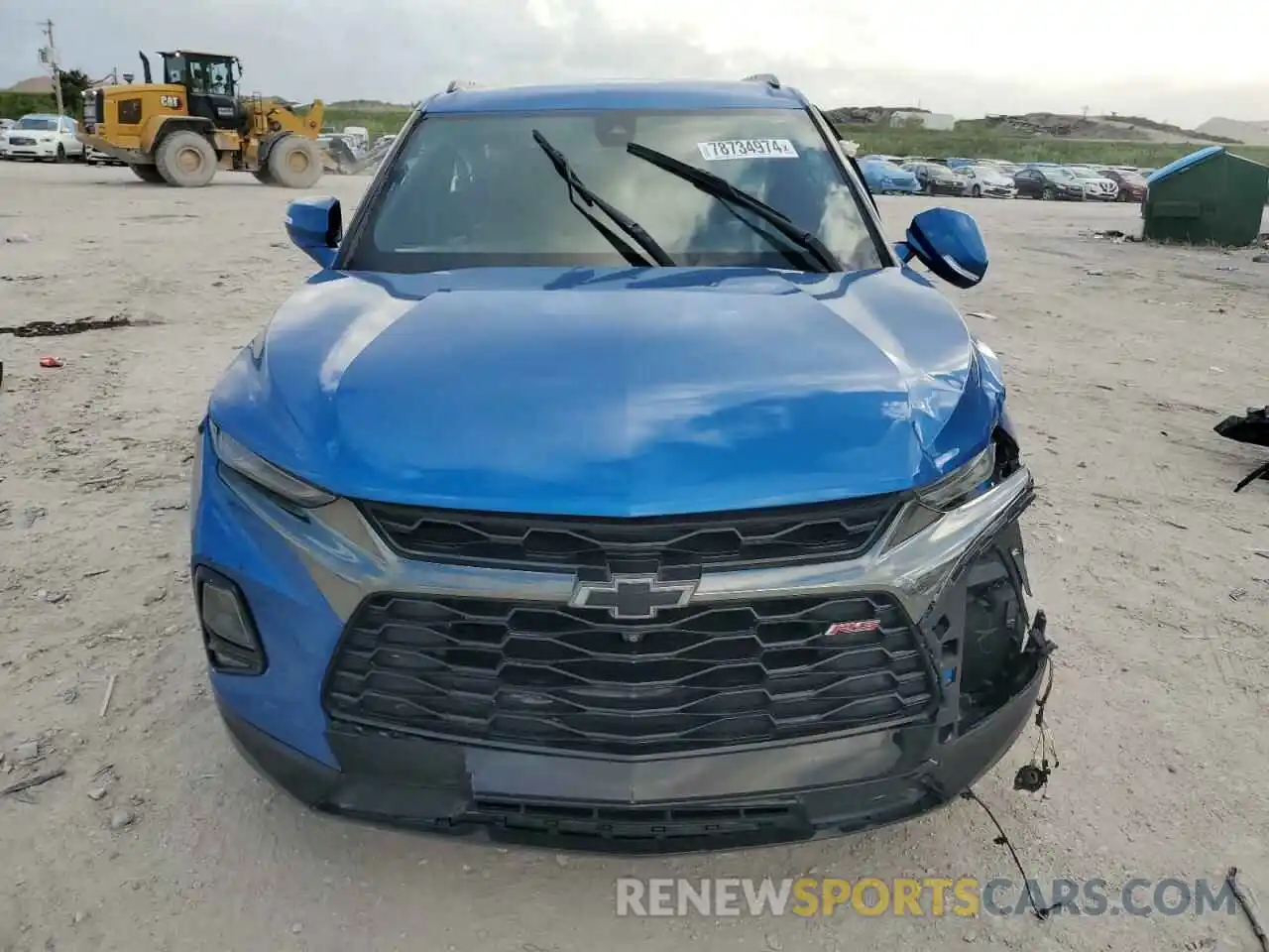 5 Photograph of a damaged car 3GNKBERS3LS556182 CHEVROLET BLAZER 2020