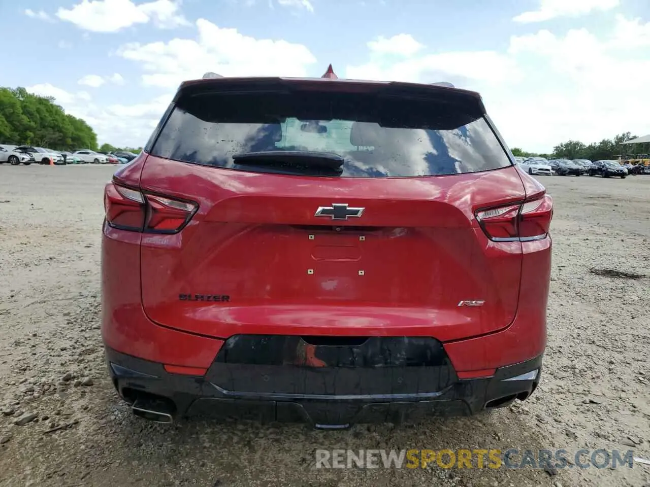 6 Photograph of a damaged car 3GNKBERS7LS571641 CHEVROLET BLAZER 2020