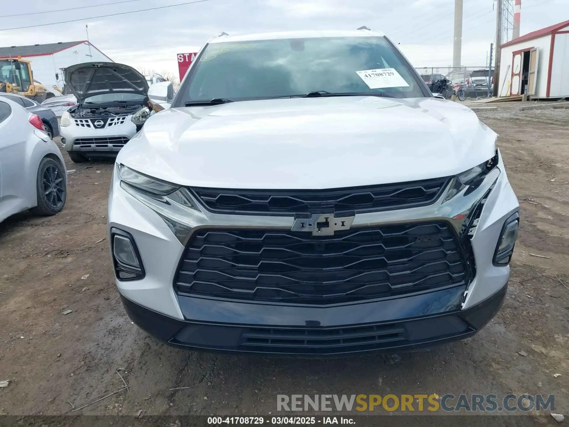 12 Photograph of a damaged car 3GNKBERS8LS680500 CHEVROLET BLAZER 2020