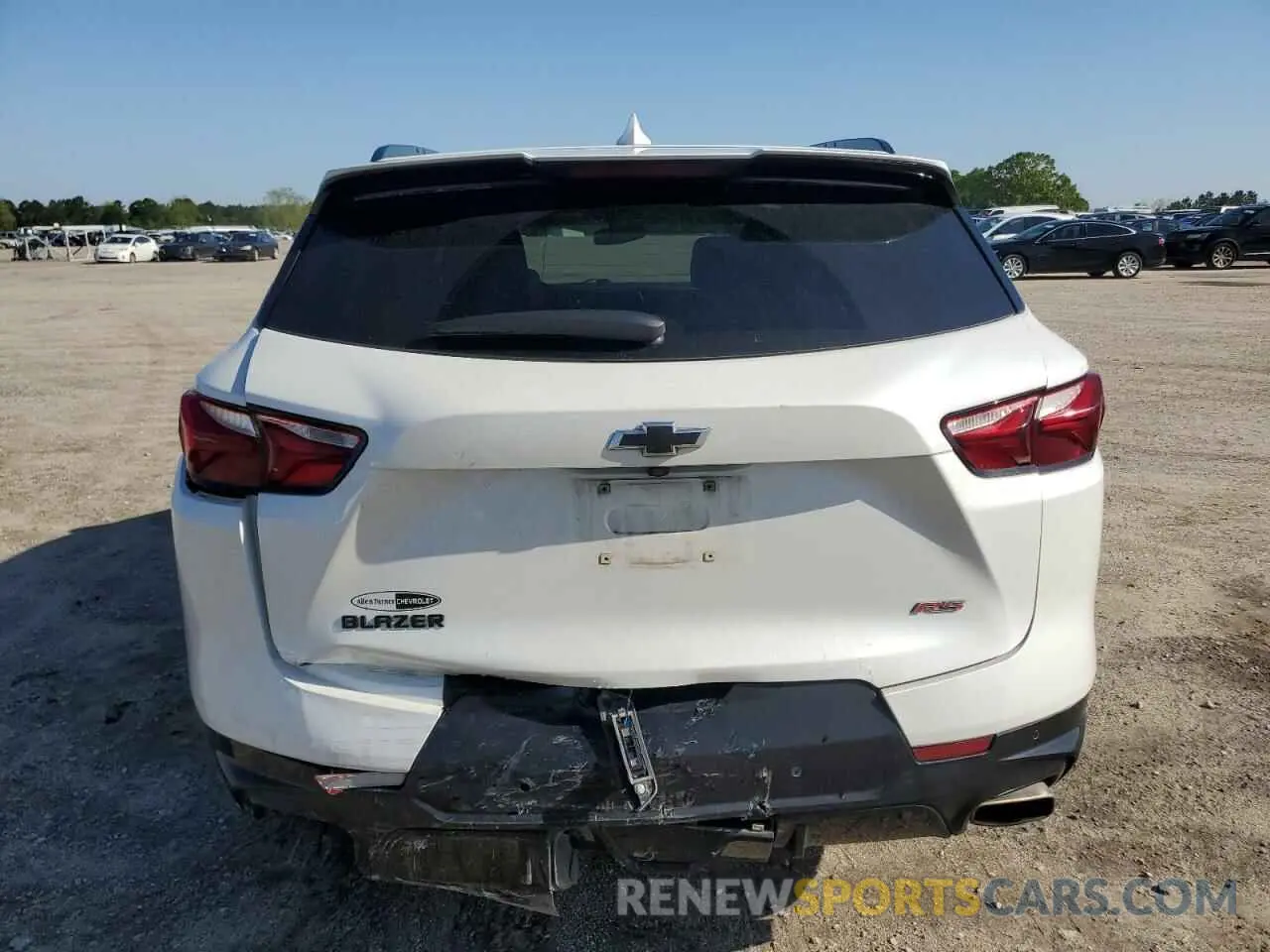 6 Photograph of a damaged car 3GNKBERSXLS604907 CHEVROLET BLAZER 2020