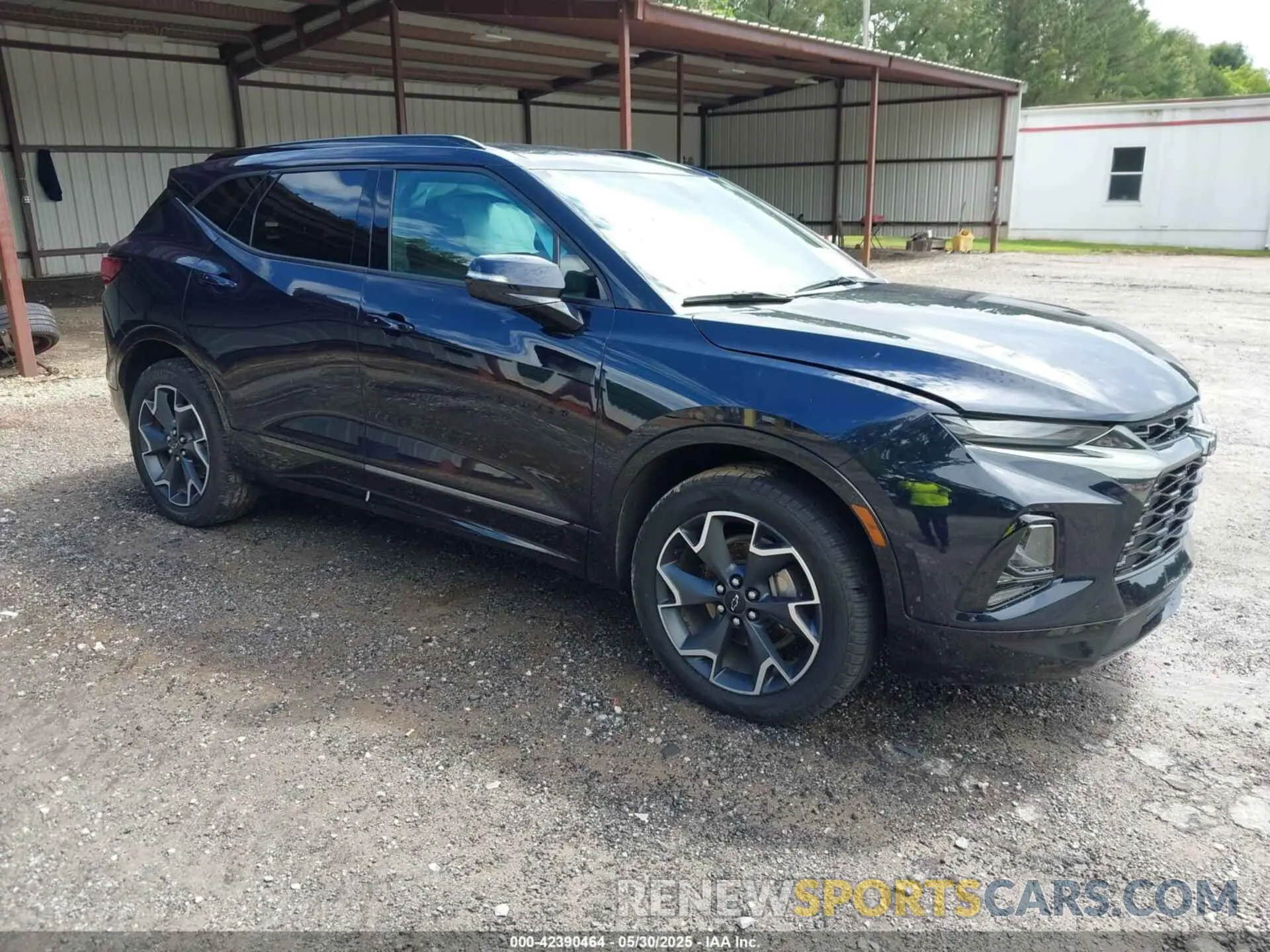 1 Photograph of a damaged car 3GNKBERSXLS674794 CHEVROLET BLAZER 2020
