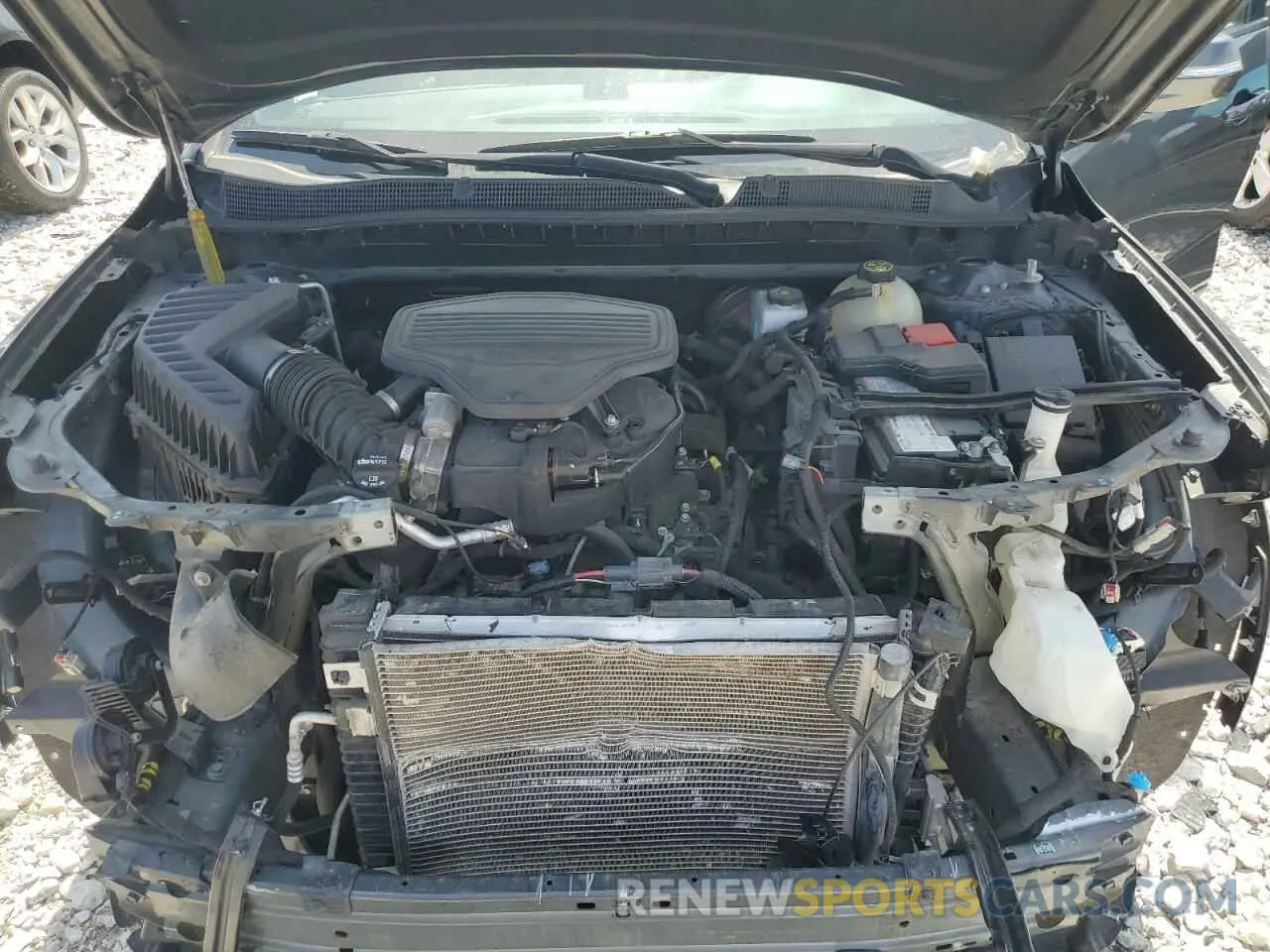 12 Photograph of a damaged car 3GNKBHRS7LS616854 CHEVROLET BLAZER 2020
