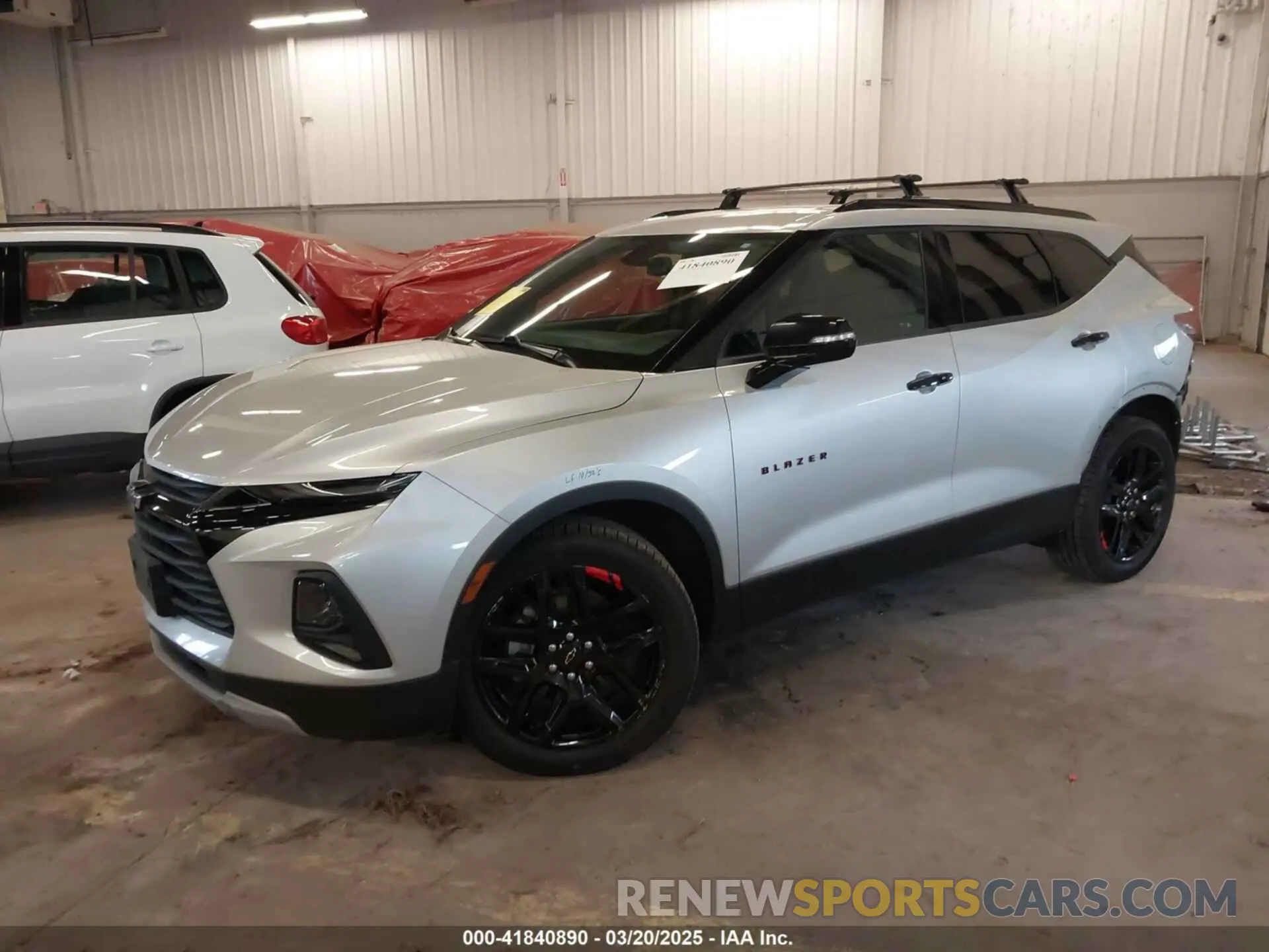 2 Photograph of a damaged car 3GNKBHRS9LS612174 CHEVROLET BLAZER 2020