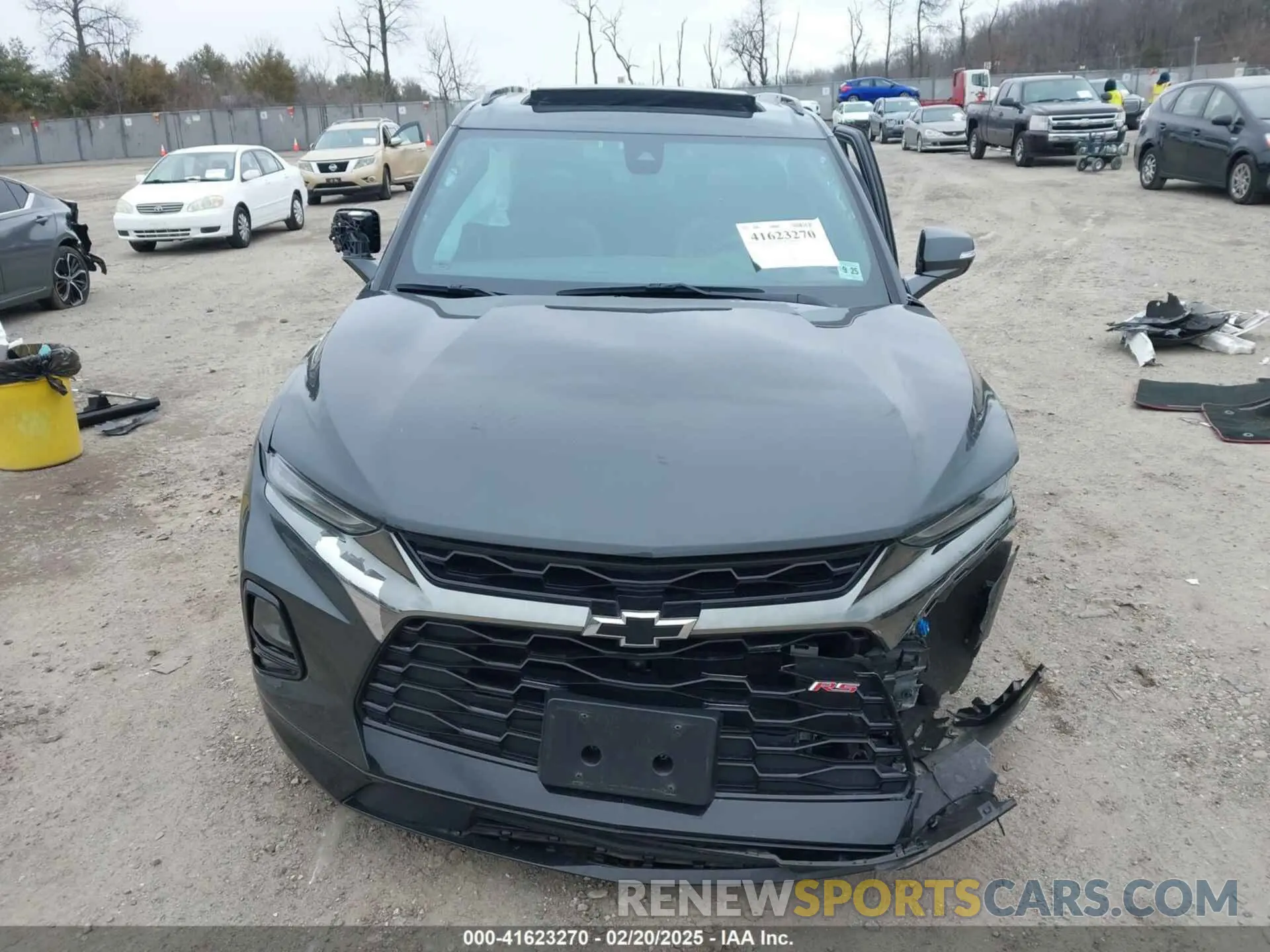 12 Photograph of a damaged car 3GNKBKRS4LS636461 CHEVROLET BLAZER 2020