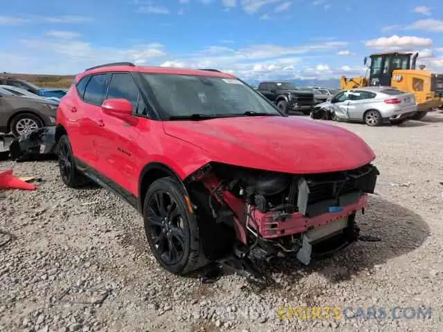 14 Photograph of a damaged car 3GNKBKRS4LS665605 CHEVROLET BLAZER 2020