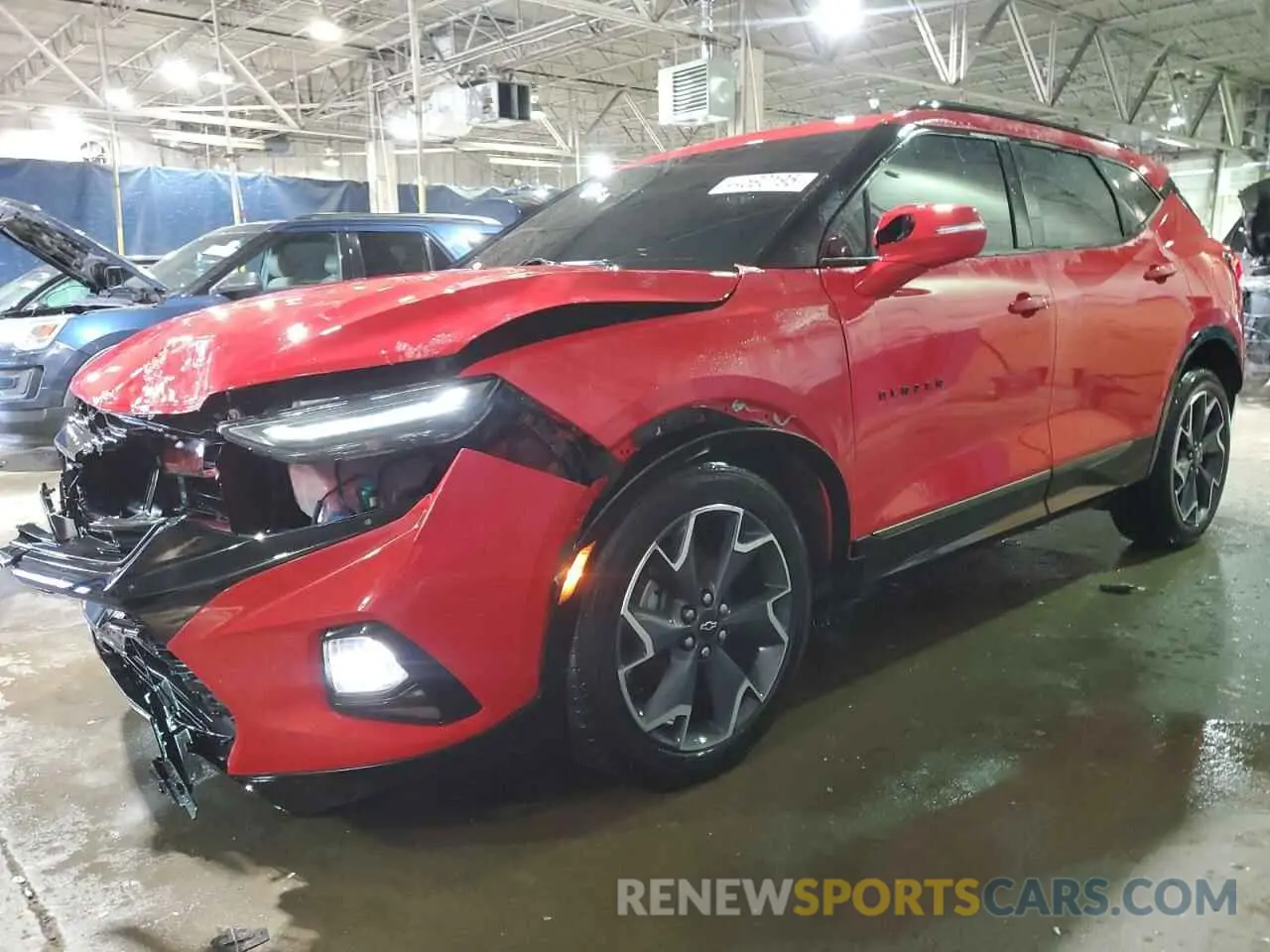 1 Photograph of a damaged car 3GNKBKRS6LS539942 CHEVROLET BLAZER 2020