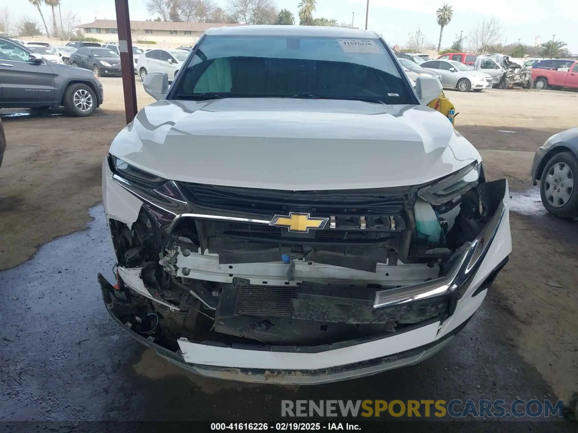 13 Photograph of a damaged car 3GNKBARA8MS512146 CHEVROLET BLAZER 2021