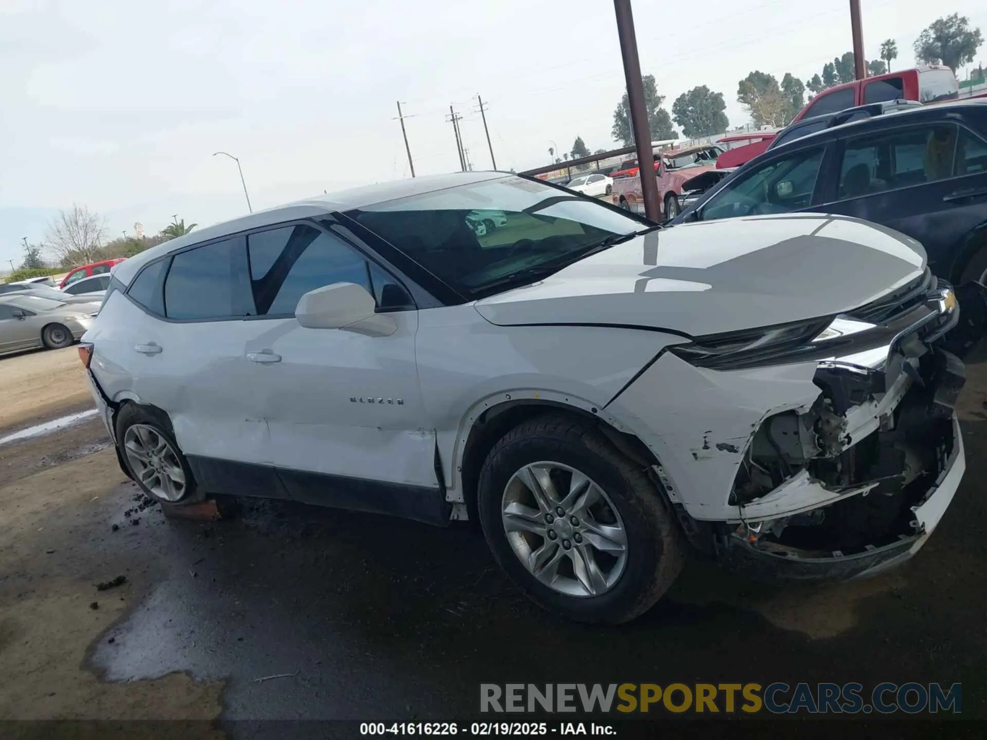 14 Photograph of a damaged car 3GNKBARA8MS512146 CHEVROLET BLAZER 2021