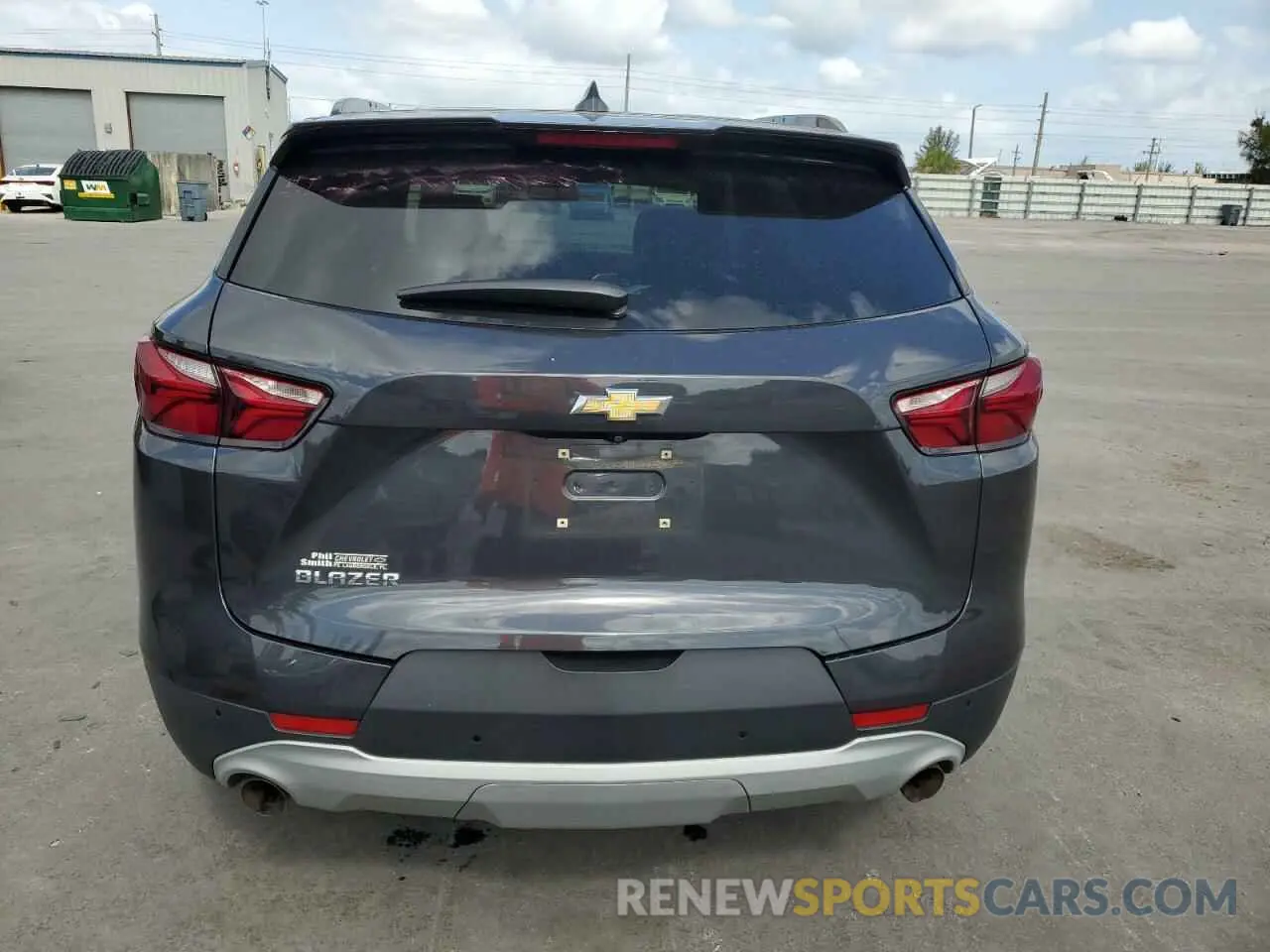 6 Photograph of a damaged car 3GNKBBRA0MS508789 CHEVROLET BLAZER 2021