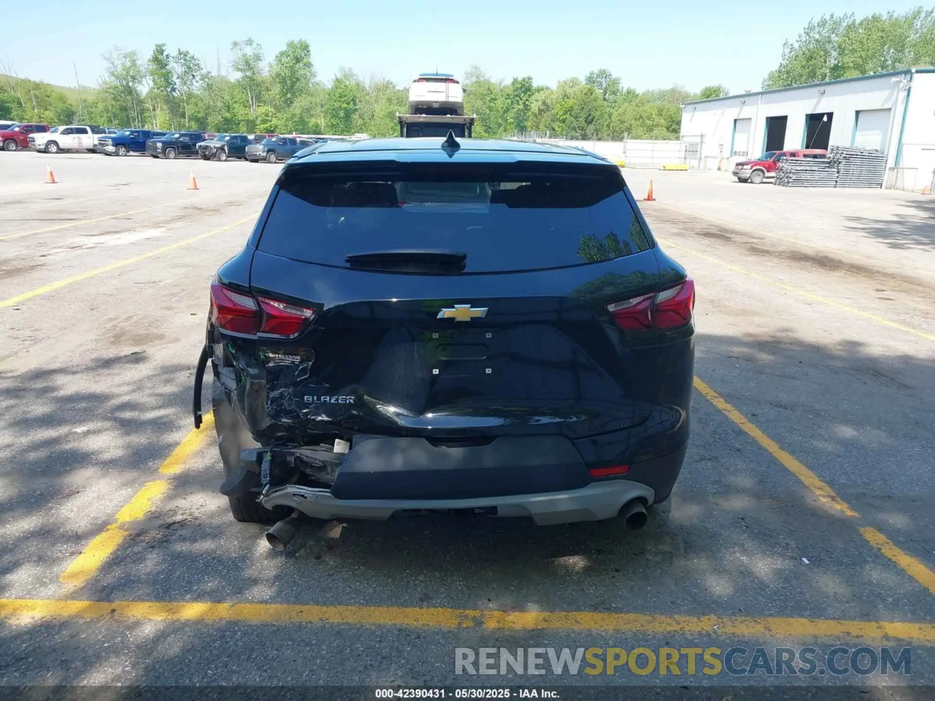 16 Photograph of a damaged car 3GNKBBRA1MS570394 CHEVROLET BLAZER 2021