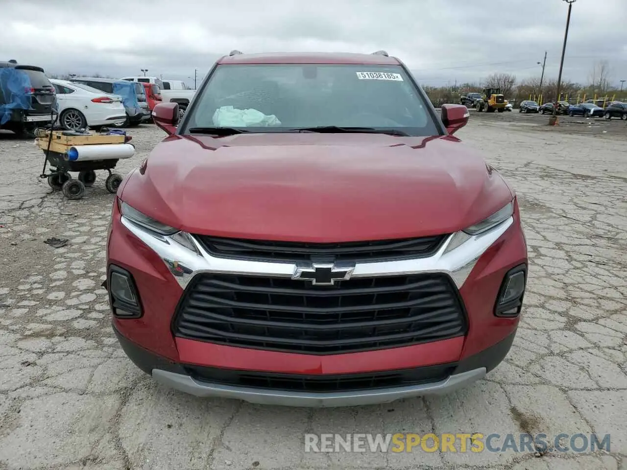 5 Photograph of a damaged car 3GNKBBRA2MS517039 CHEVROLET BLAZER 2021