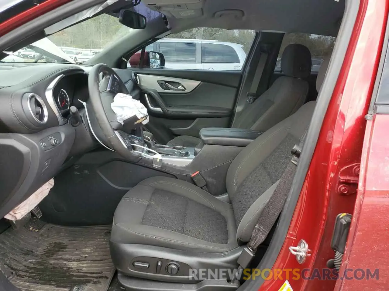 7 Photograph of a damaged car 3GNKBBRA2MS564751 CHEVROLET BLAZER 2021