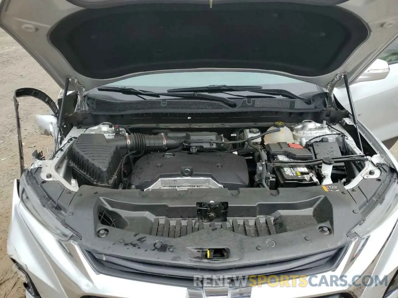 12 Photograph of a damaged car 3GNKBBRA6MS553218 CHEVROLET BLAZER 2021