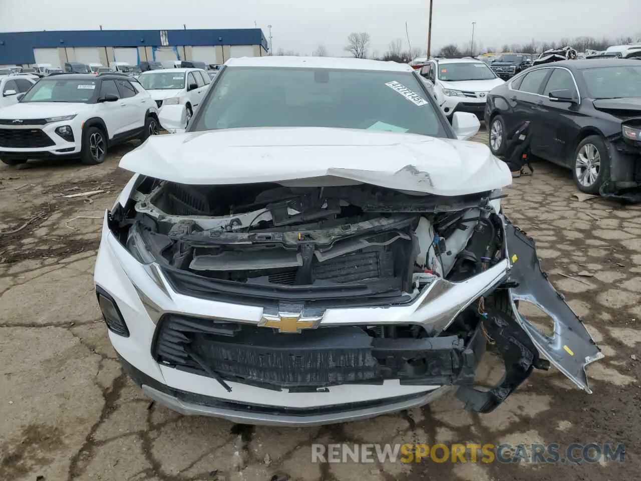 5 Photograph of a damaged car 3GNKBBRA9MS512470 CHEVROLET BLAZER 2021