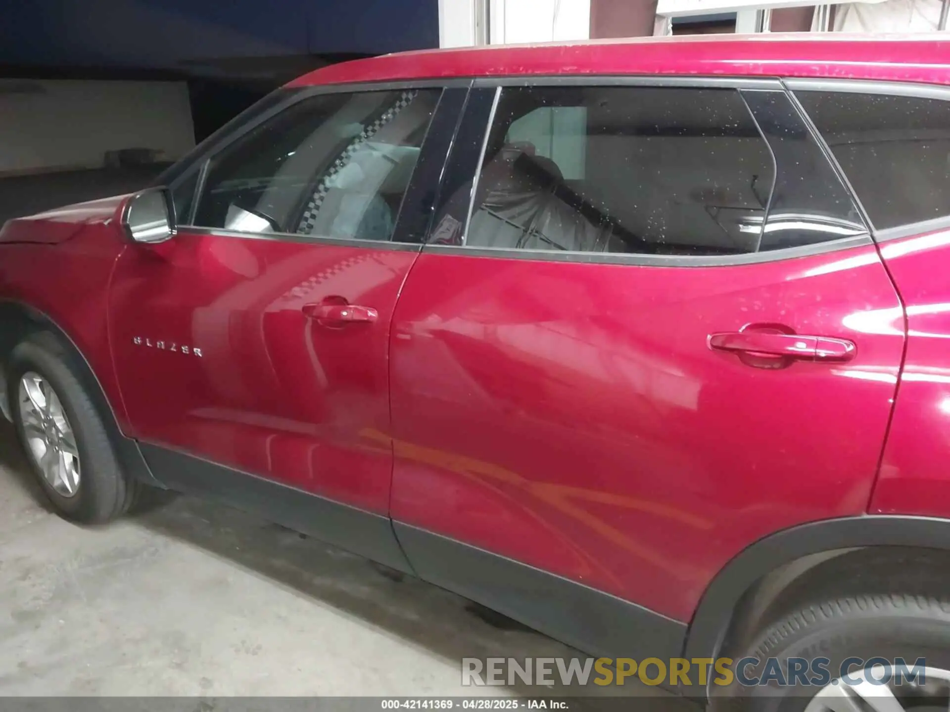 13 Photograph of a damaged car 3GNKBBRAXMS573326 CHEVROLET BLAZER 2021