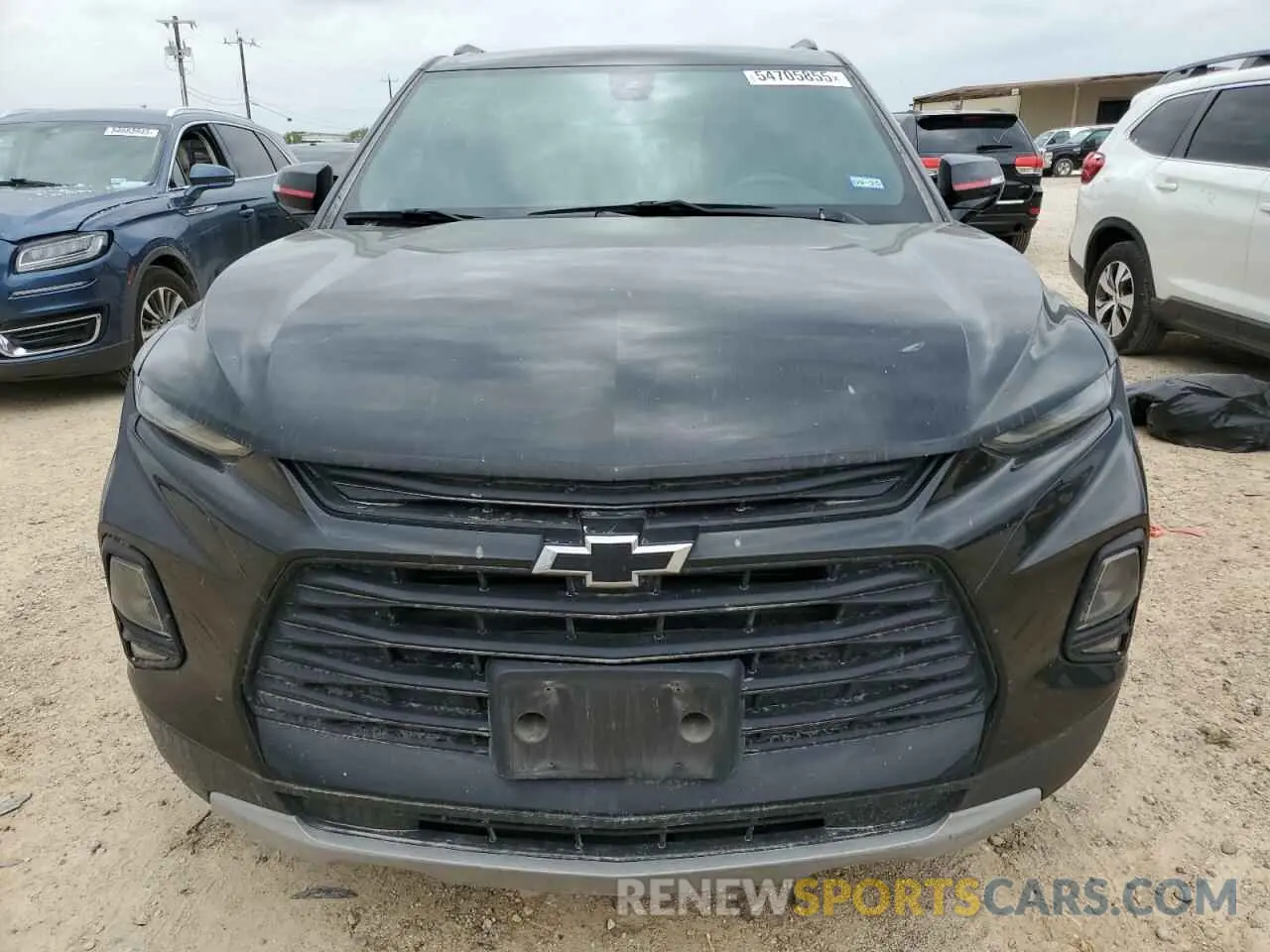 5 Photograph of a damaged car 3GNKBCR43MS542080 CHEVROLET BLAZER 2021
