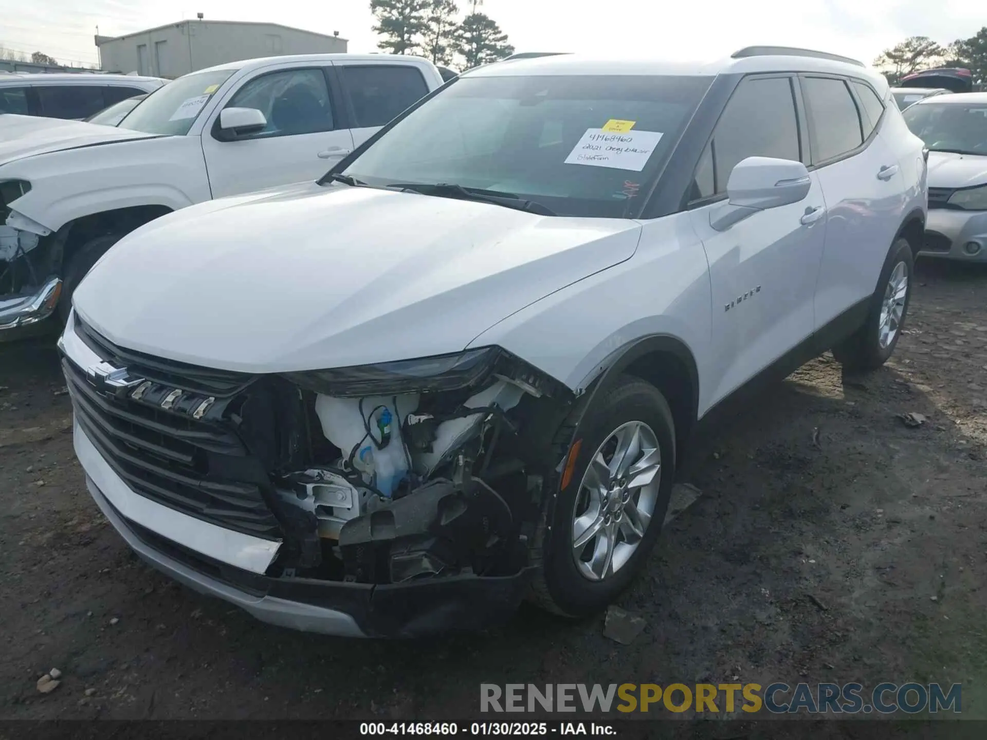 6 Photograph of a damaged car 3GNKBCR45MS572360 CHEVROLET BLAZER 2021