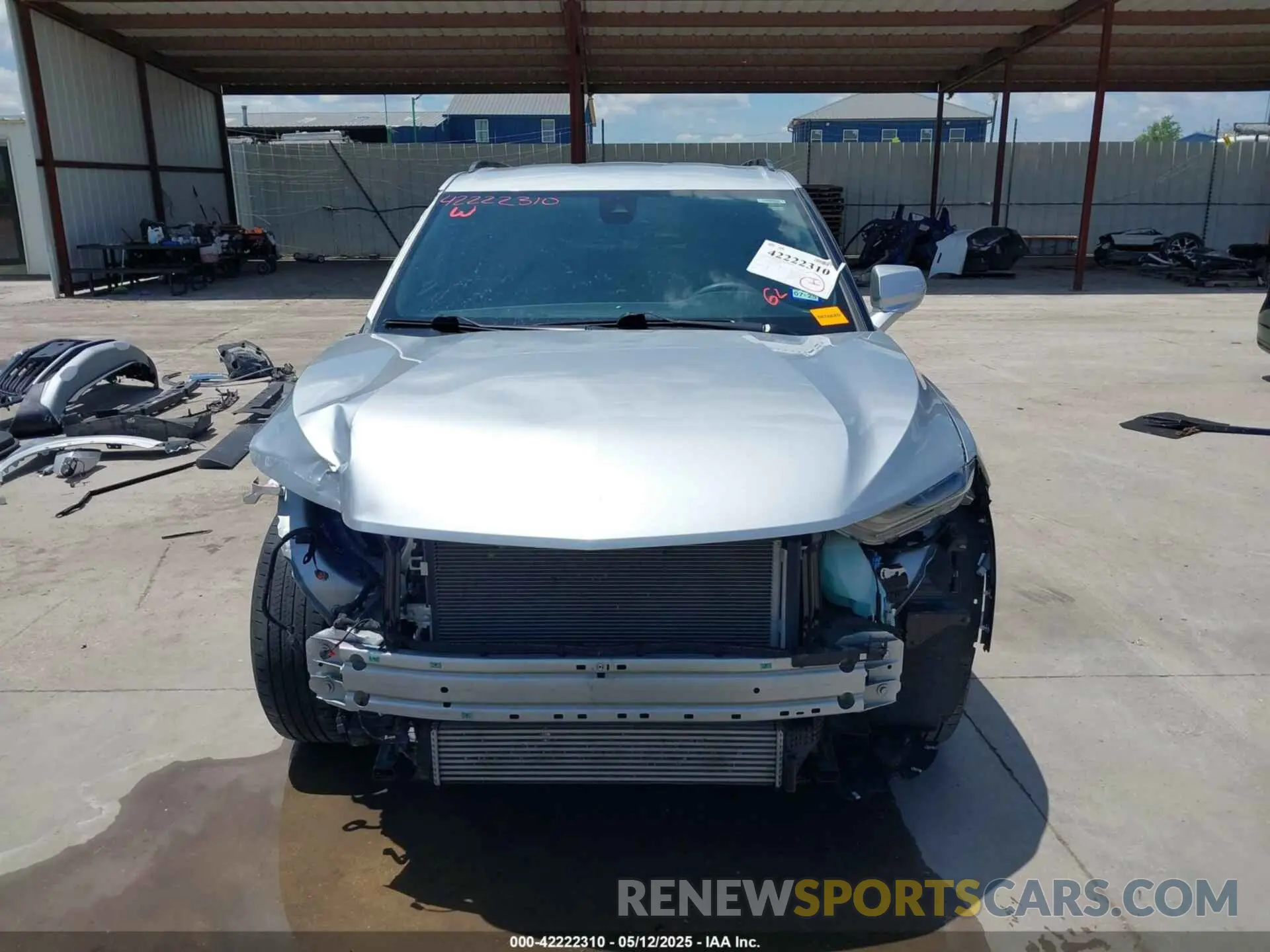 13 Photograph of a damaged car 3GNKBCR47MS577835 CHEVROLET BLAZER 2021