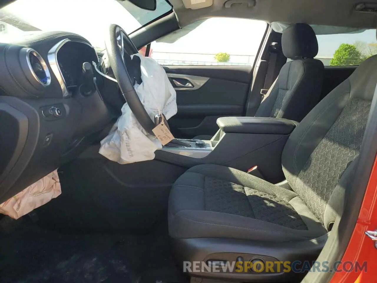 7 Photograph of a damaged car 3GNKBCR4XMS534316 CHEVROLET BLAZER 2021