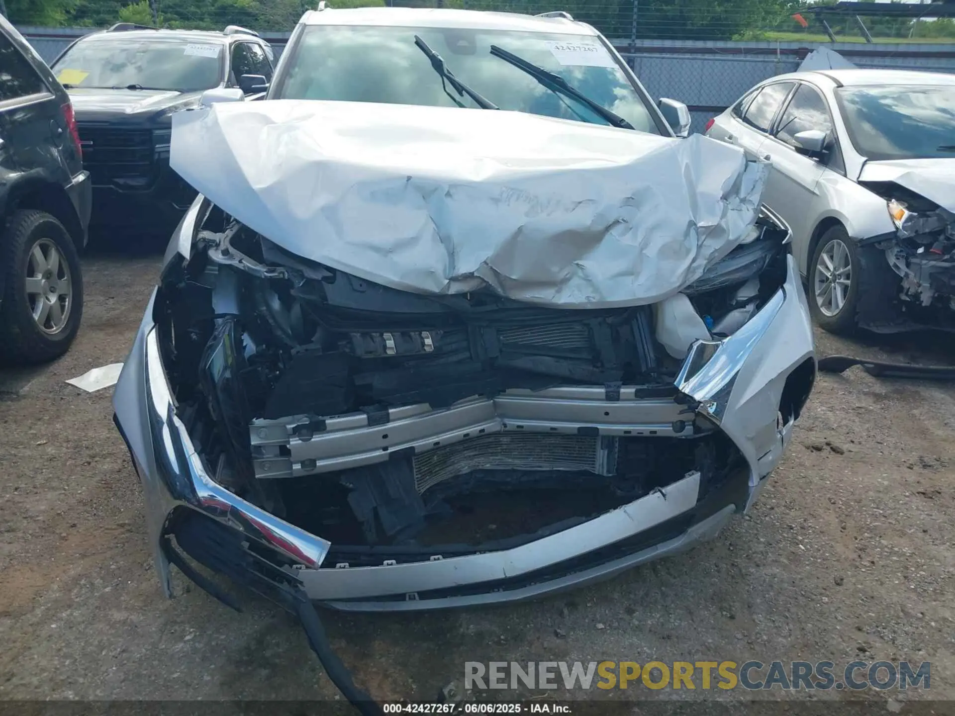 6 Photograph of a damaged car 3GNKBCRS1MS509576 CHEVROLET BLAZER 2021