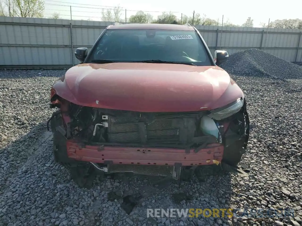 5 Photograph of a damaged car 3GNKBCRS1MS527396 CHEVROLET BLAZER 2021