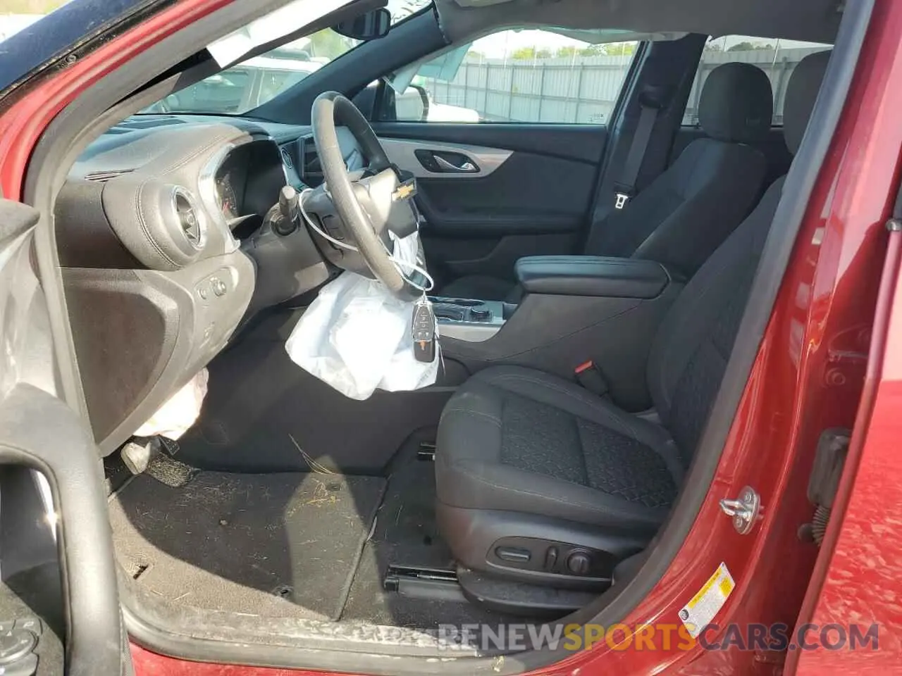 7 Photograph of a damaged car 3GNKBCRS1MS527396 CHEVROLET BLAZER 2021