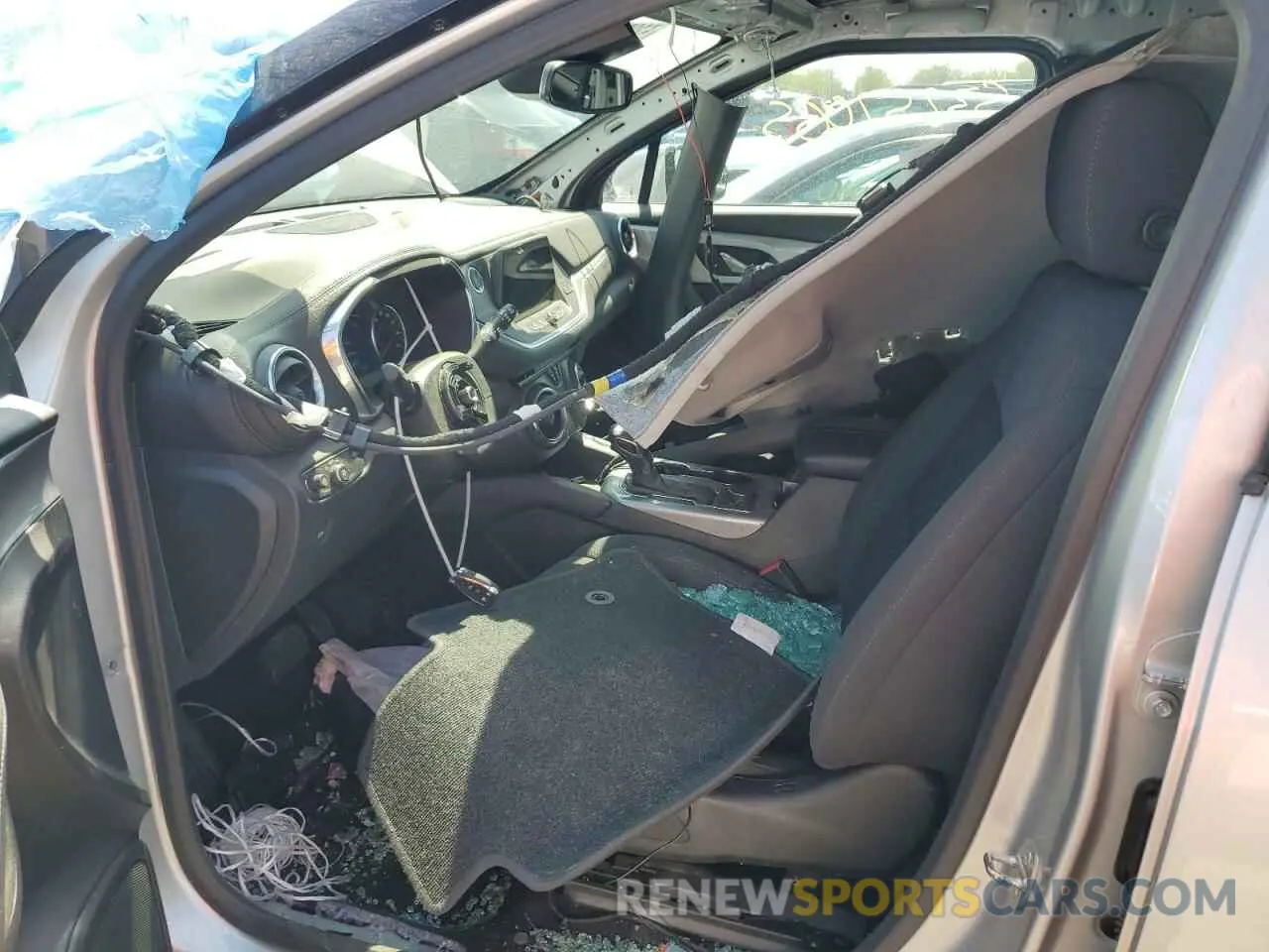 7 Photograph of a damaged car 3GNKBCRS1MS564223 CHEVROLET BLAZER 2021