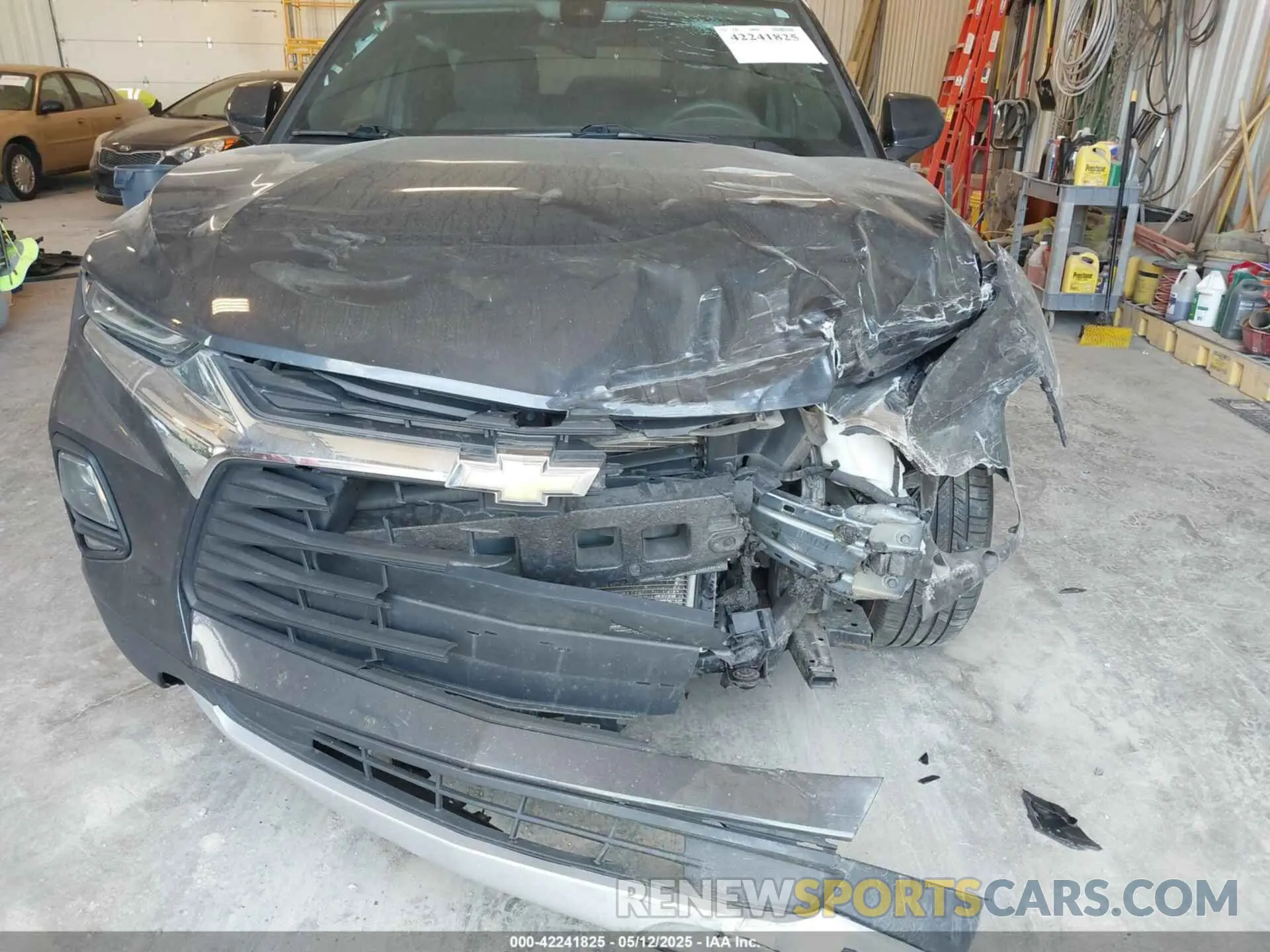 6 Photograph of a damaged car 3GNKBCRS1MS580406 CHEVROLET BLAZER 2021