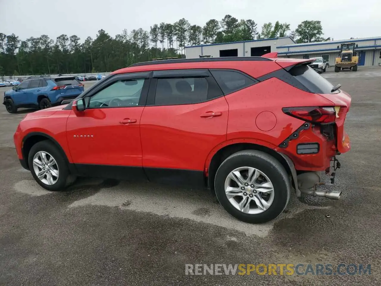 2 Photograph of a damaged car 3GNKBCRS2MS544501 CHEVROLET BLAZER 2021