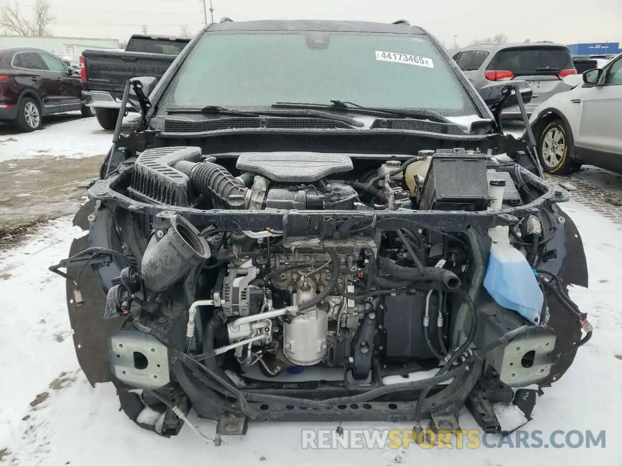 5 Photograph of a damaged car 3GNKBCRS2MS549424 CHEVROLET BLAZER 2021
